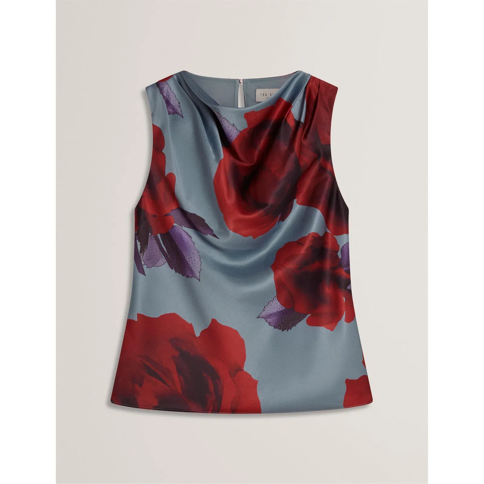 Print Sleeveless Shirt