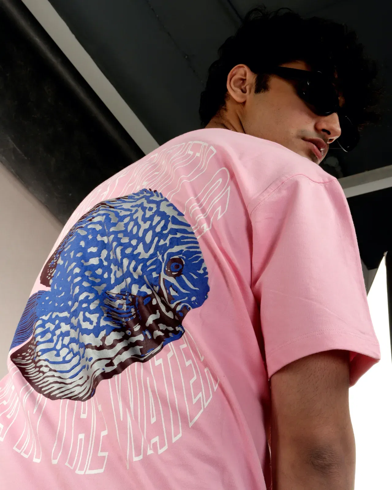 SEA & THE FISH T-Shirt - LIGHT PINK