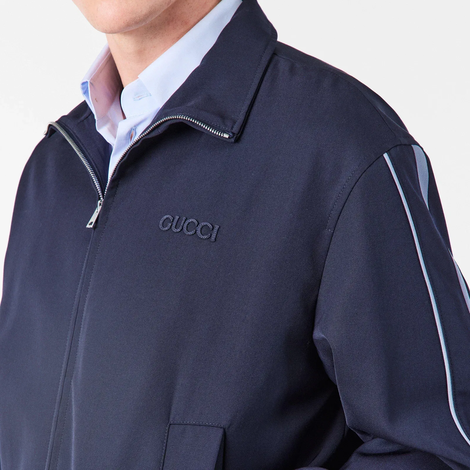 Side Strap Zip Jacket