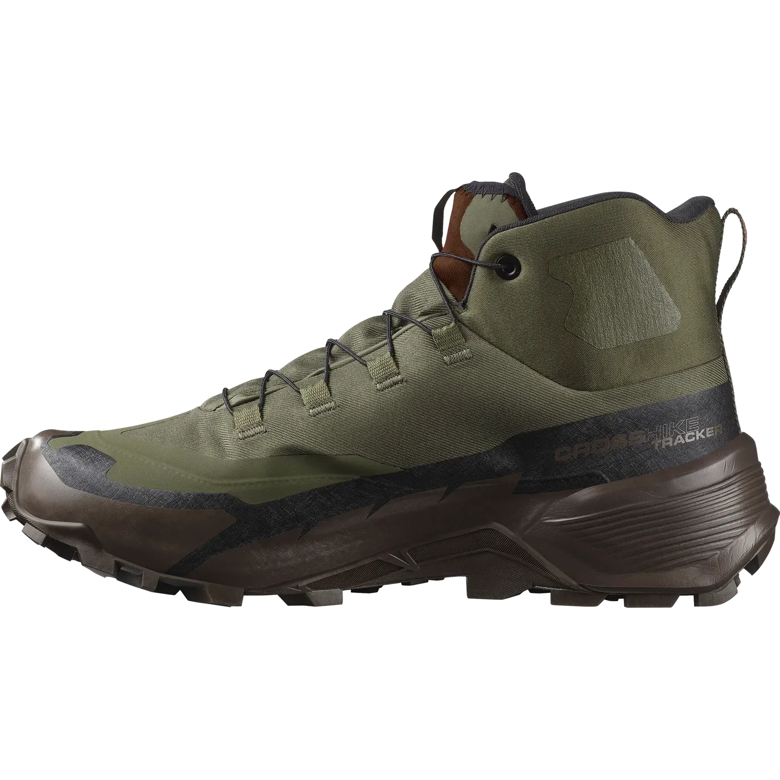 Salomon Cross Hike Tracker Gore-Tex Hiking & Backpacking Shoes Ranger Green