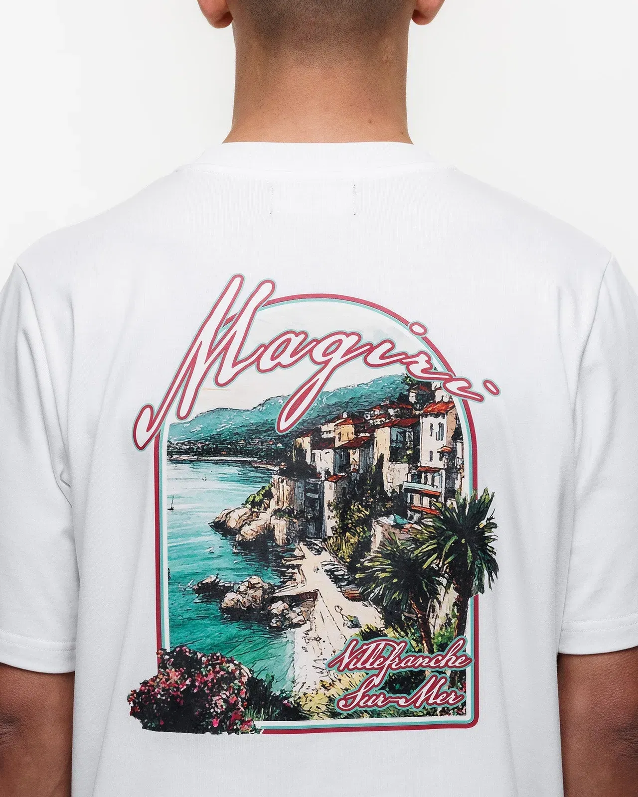 Magiri Sur Mur Printed T-Shirt in White