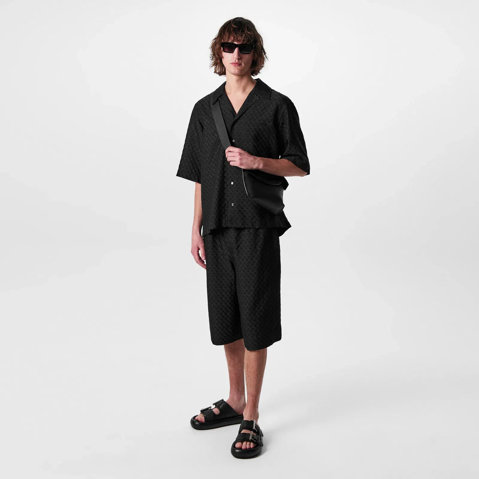 Skull Jacquard Bermuda Shorts