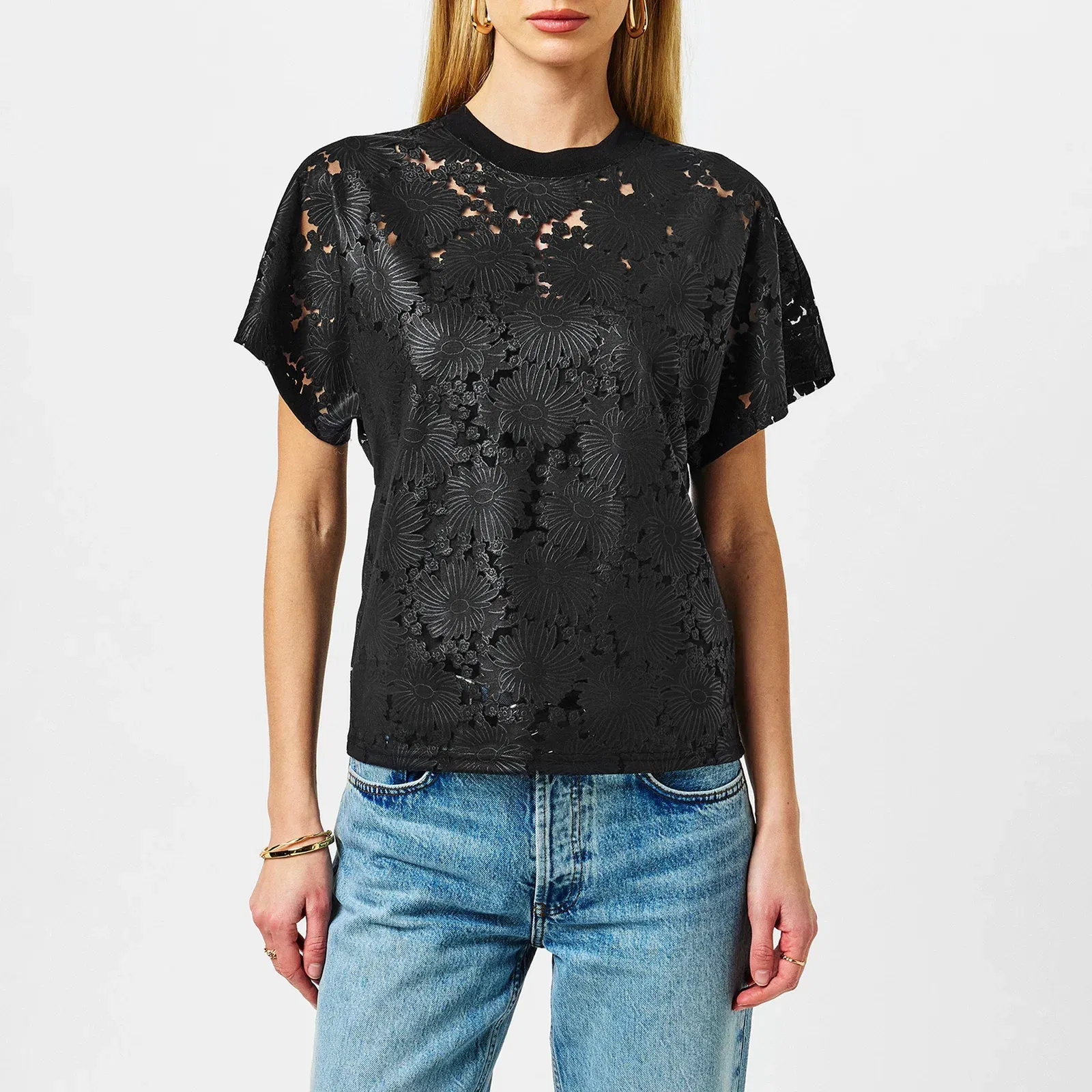 Maralo Floral Lace Relaxed T-Shirt