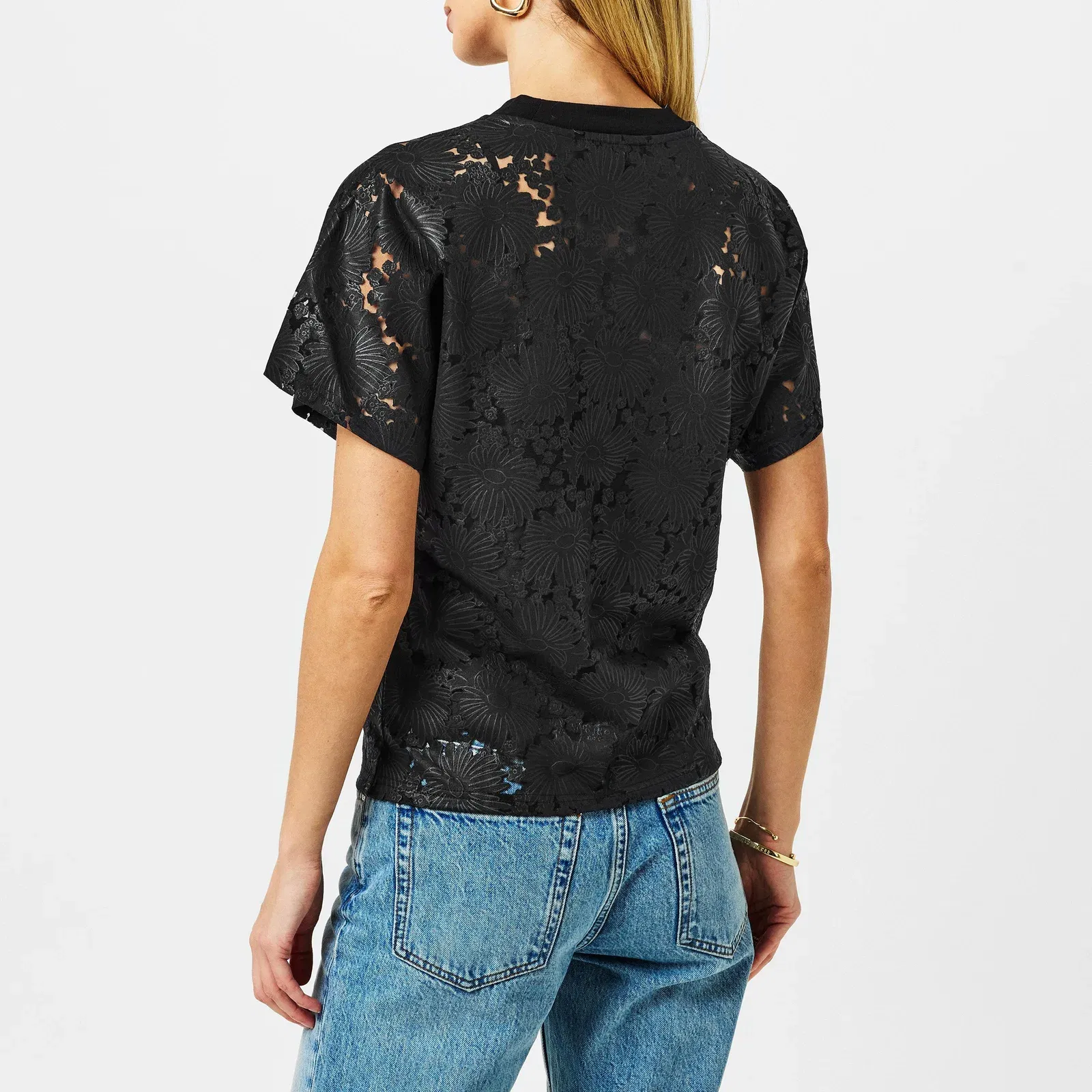 Maralo Floral Lace Relaxed T-Shirt