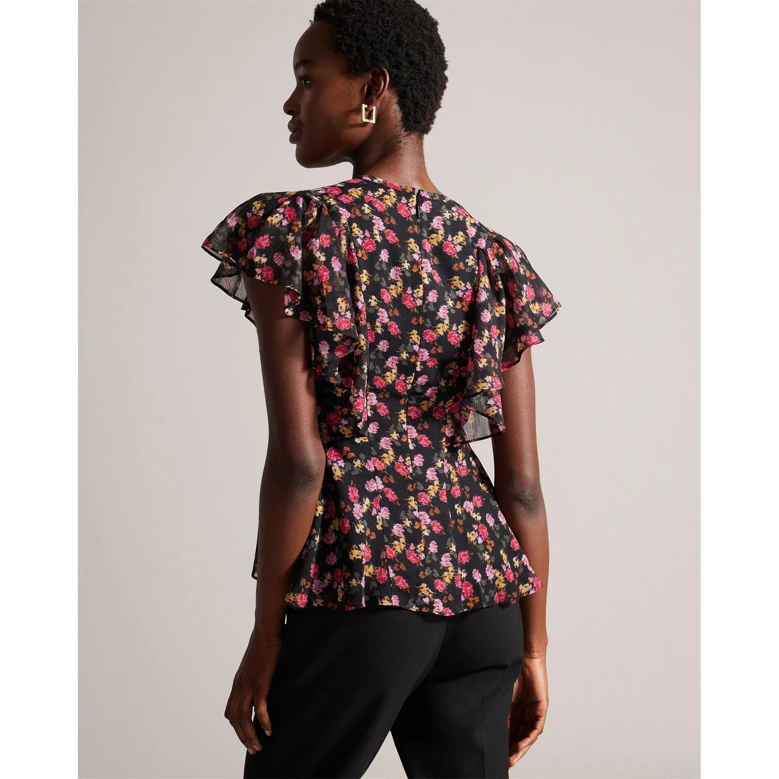 Riivia Peplum Top