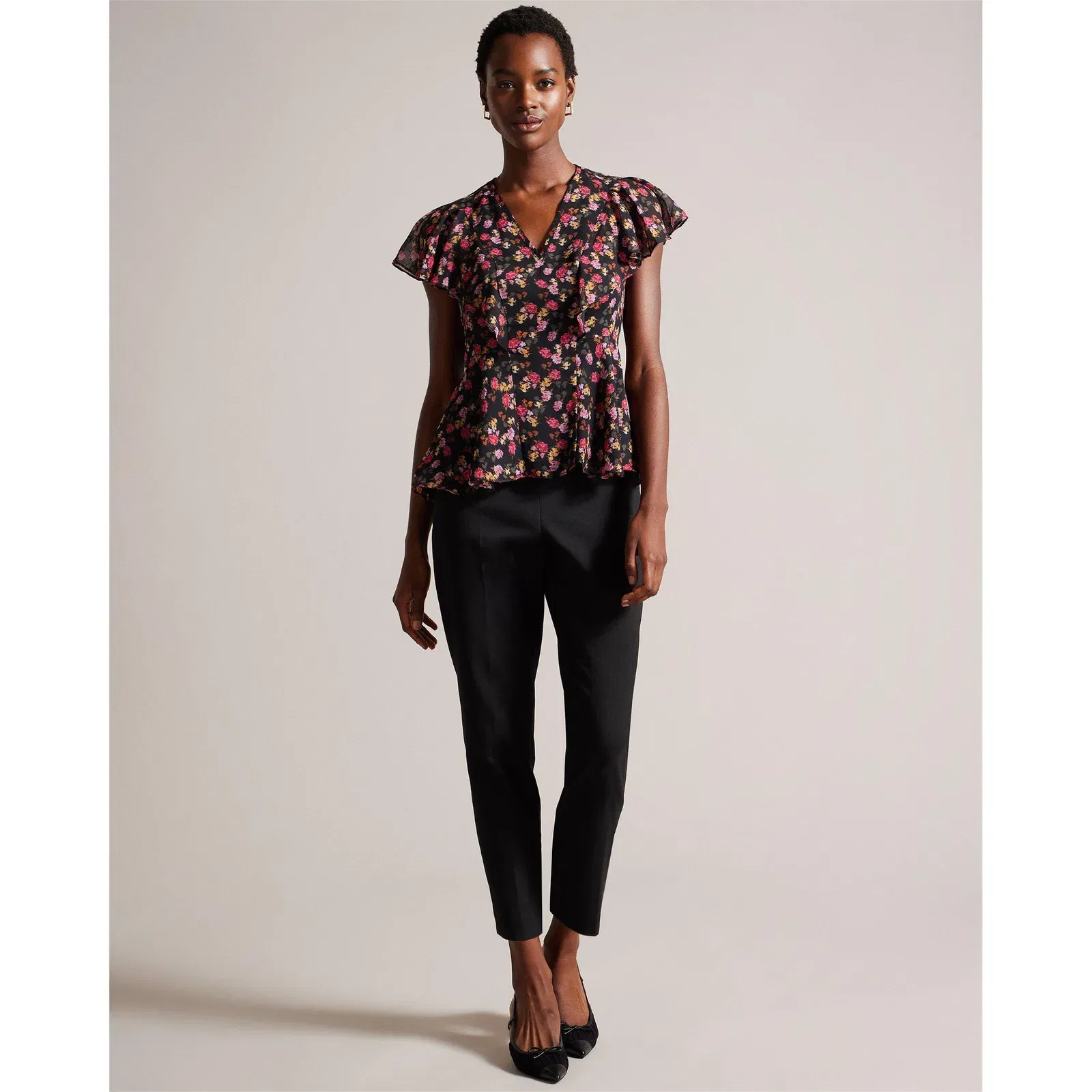 Riivia Peplum Top