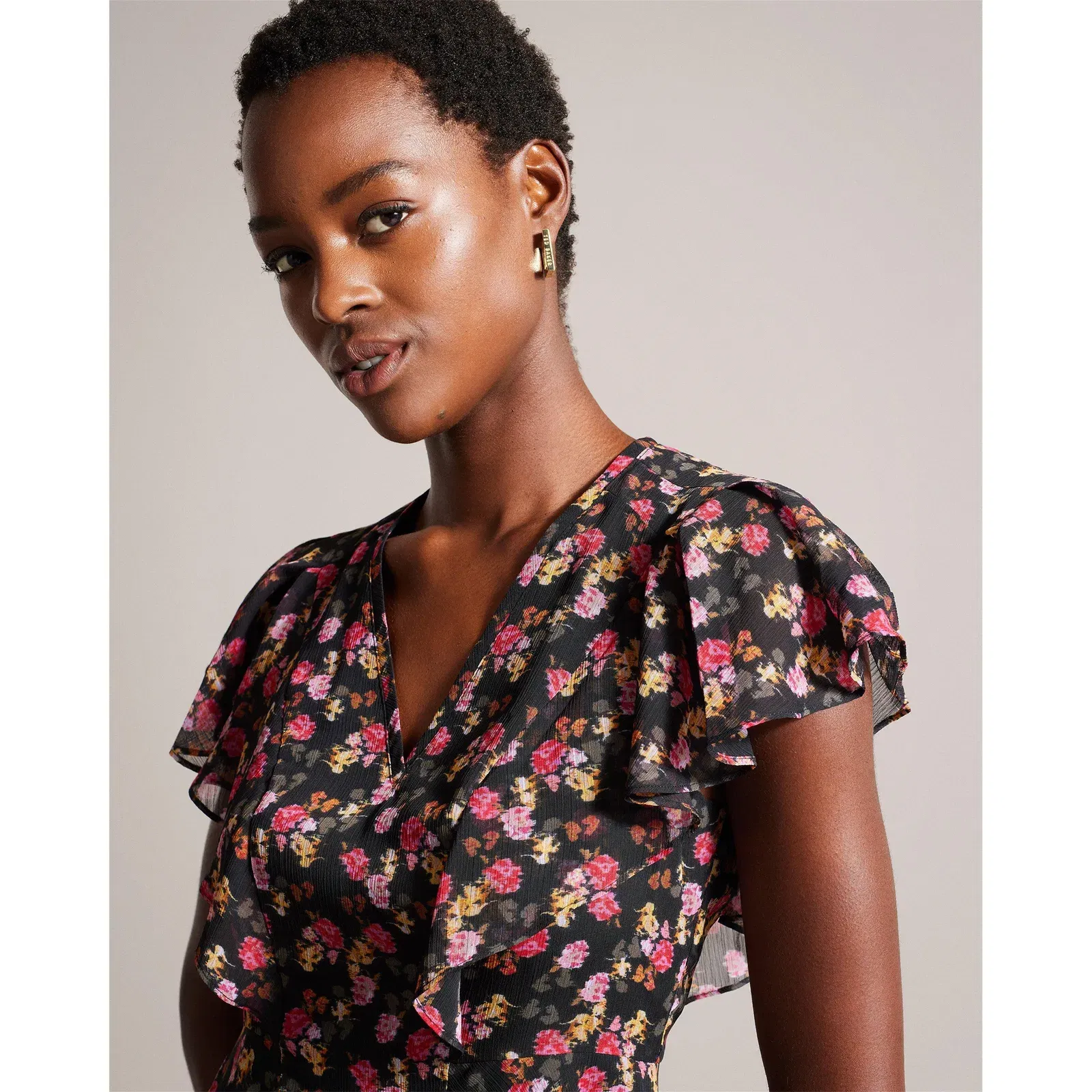 Riivia Peplum Top
