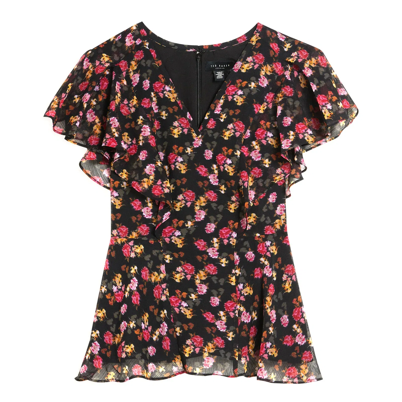 Riivia Peplum Top