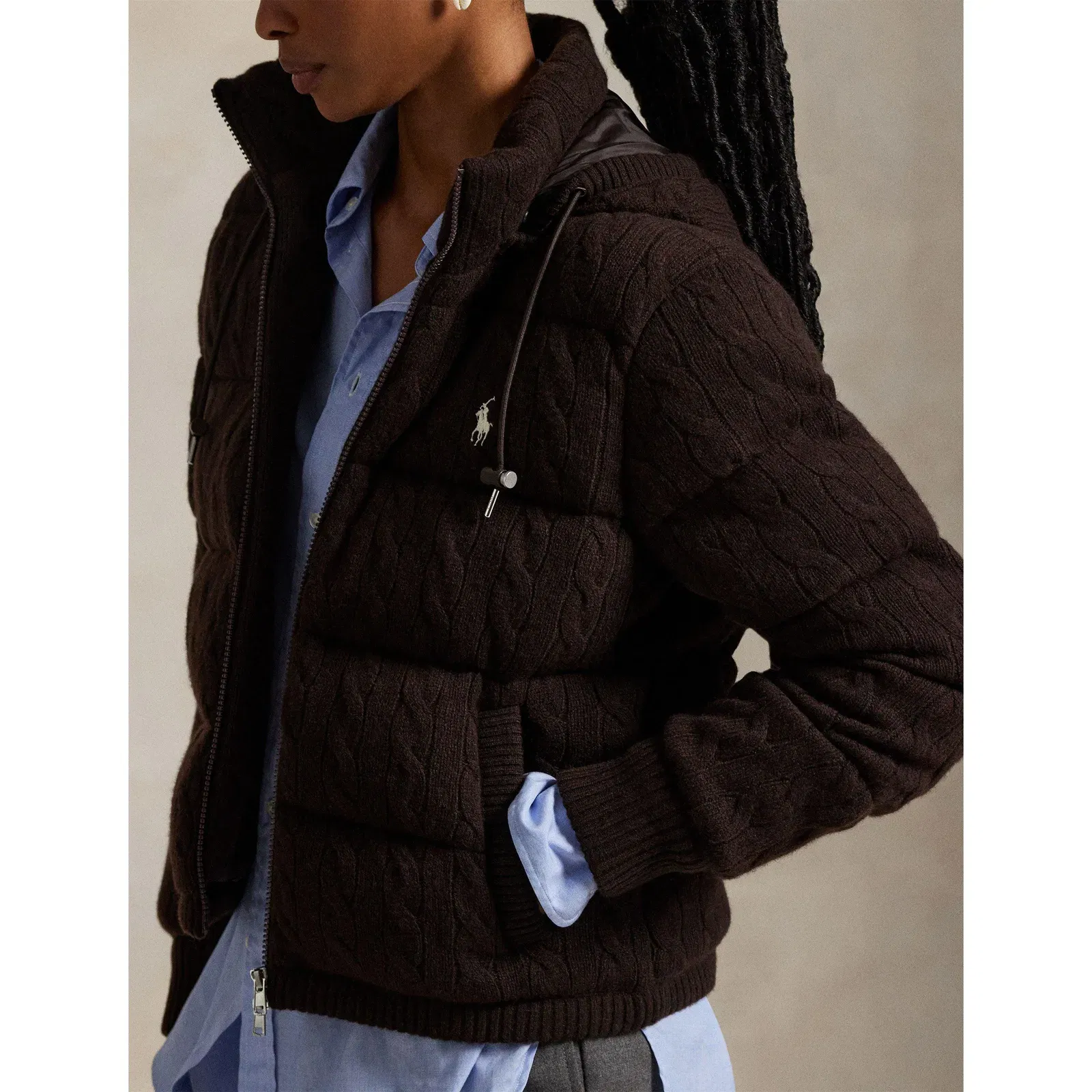 Insulated Short Puffer Jacket