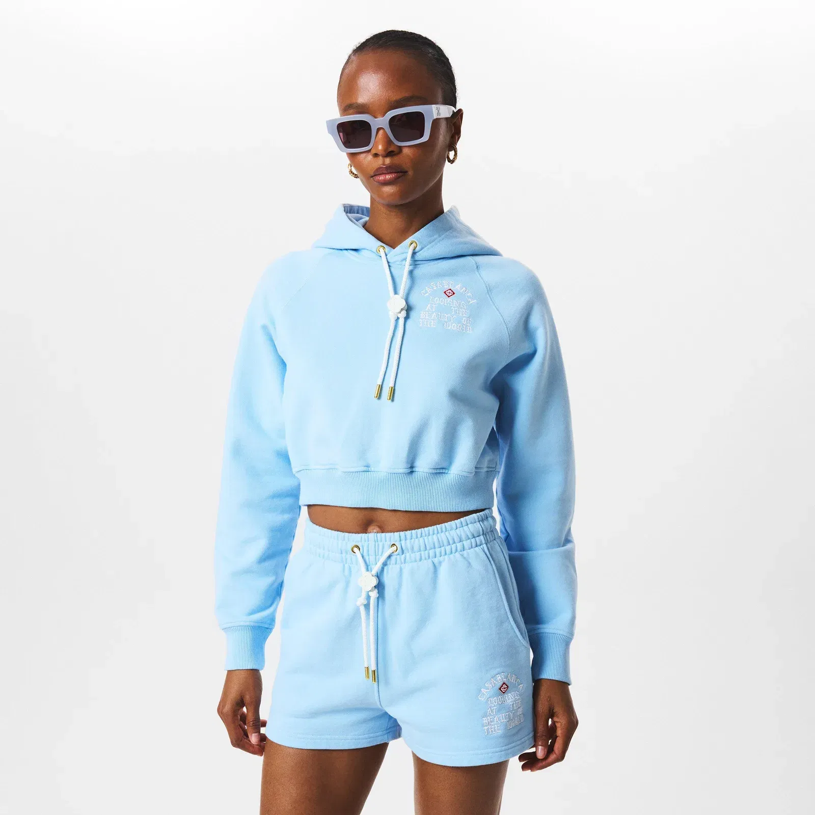 Beauty Cropped Hoodie