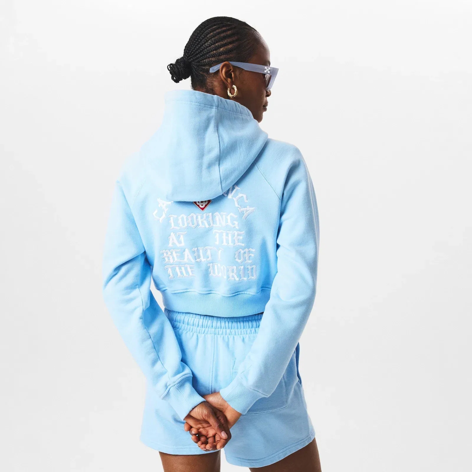 Beauty Cropped Hoodie