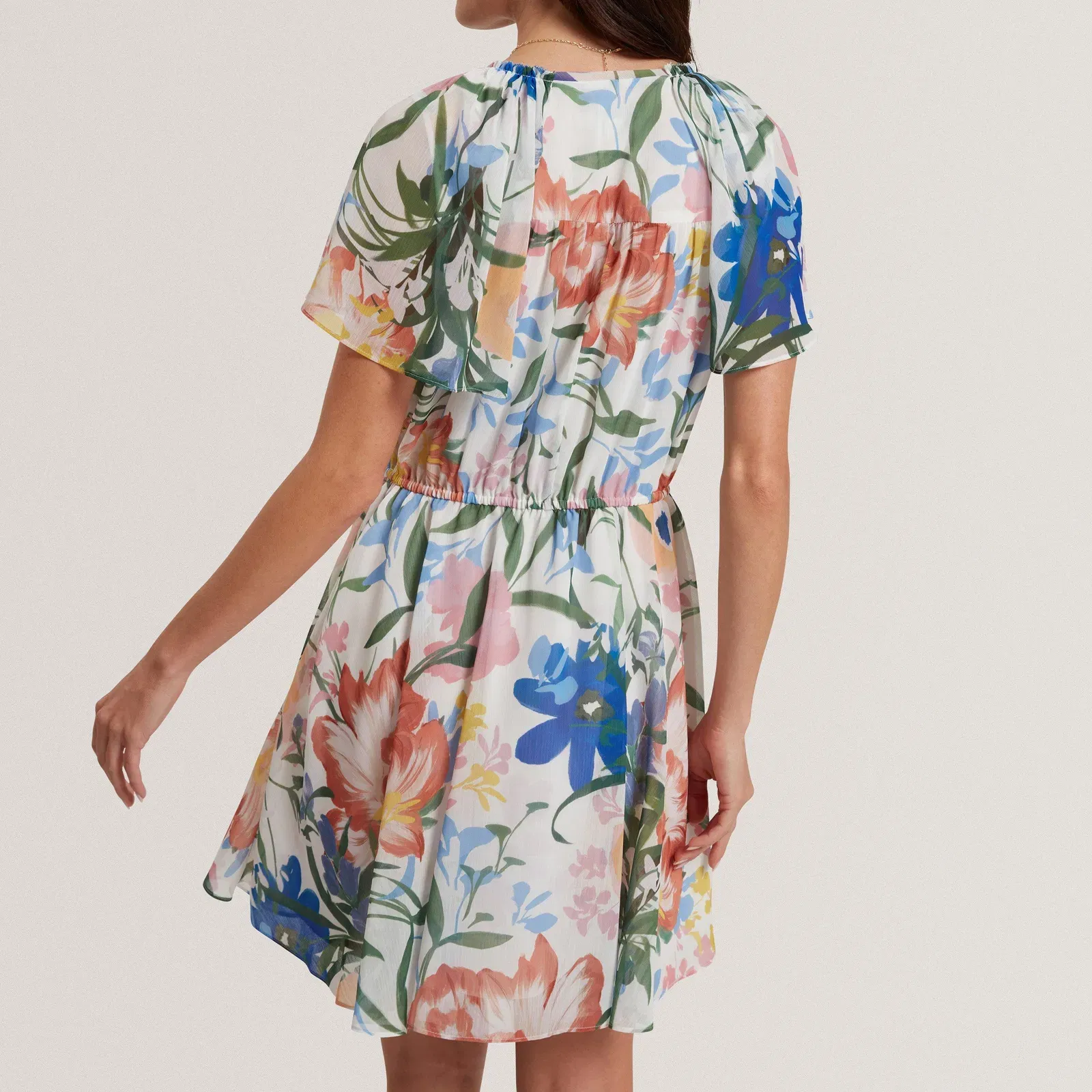 Ted Baker Print Midi Dress