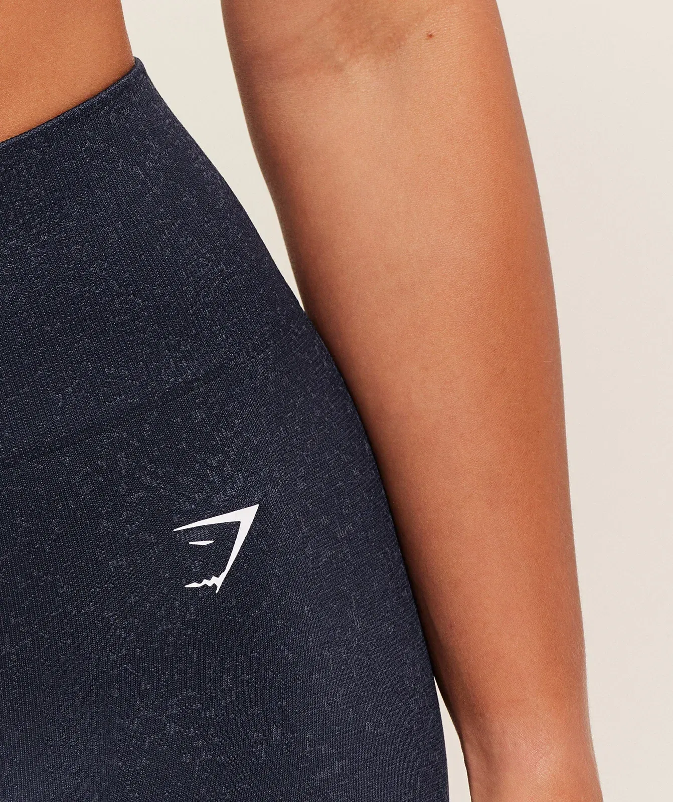 Gymshark Adapt Fleck Seamless Shorts - Heavy Blue/Iron Blue