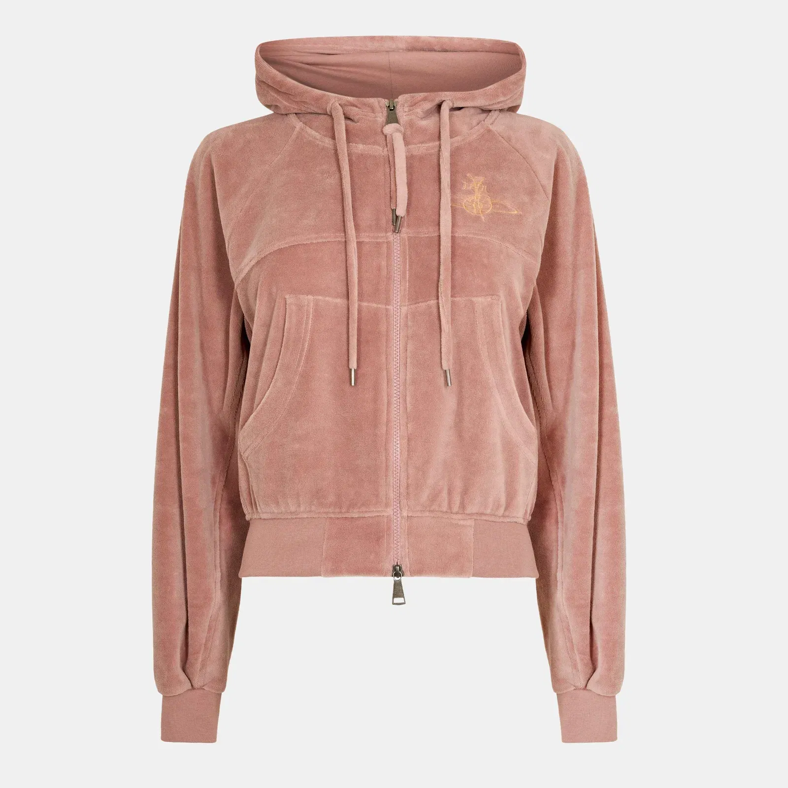 Viv Velour Full Zip Hoodie