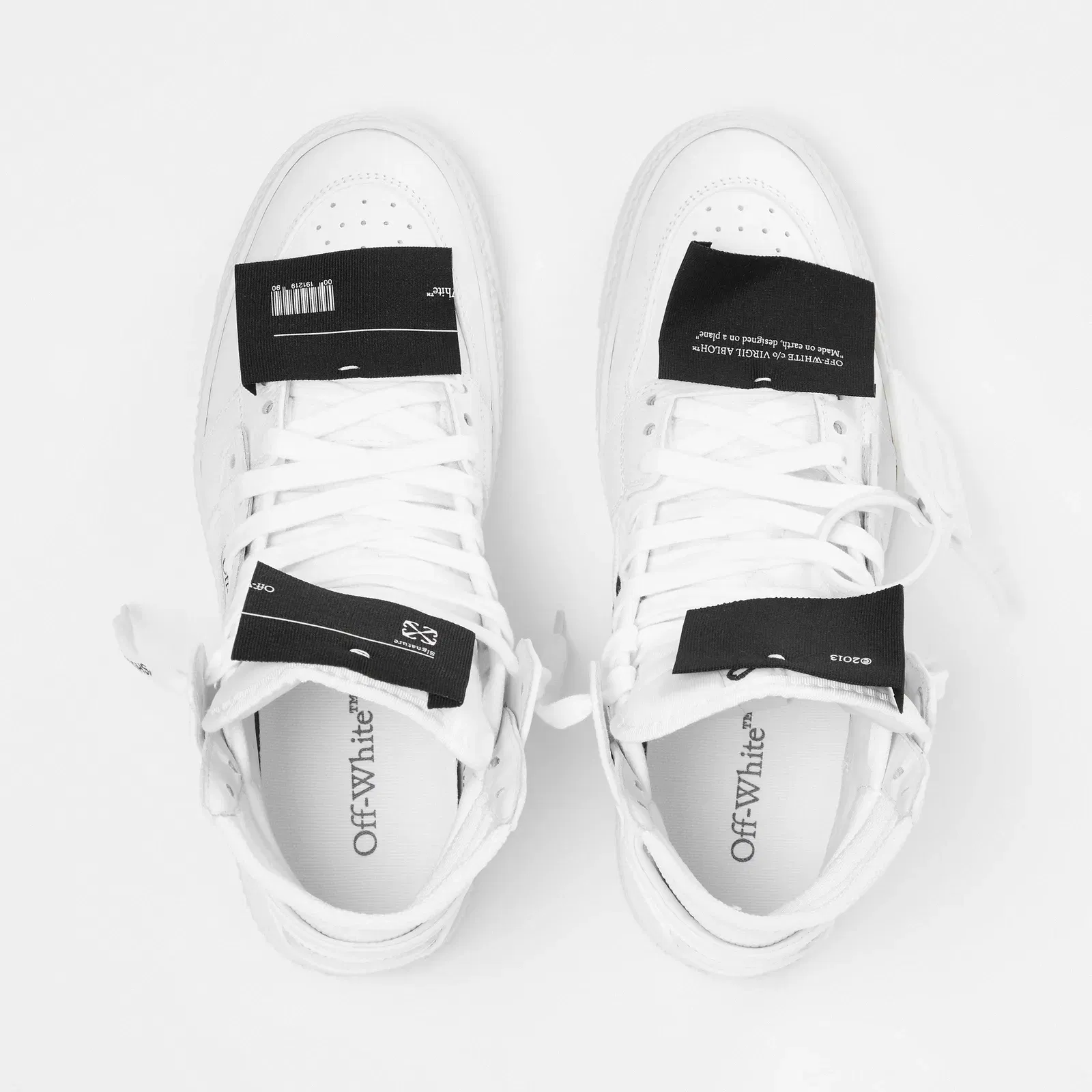 3.0 Court Leather Lace Up Low-Top Trainers