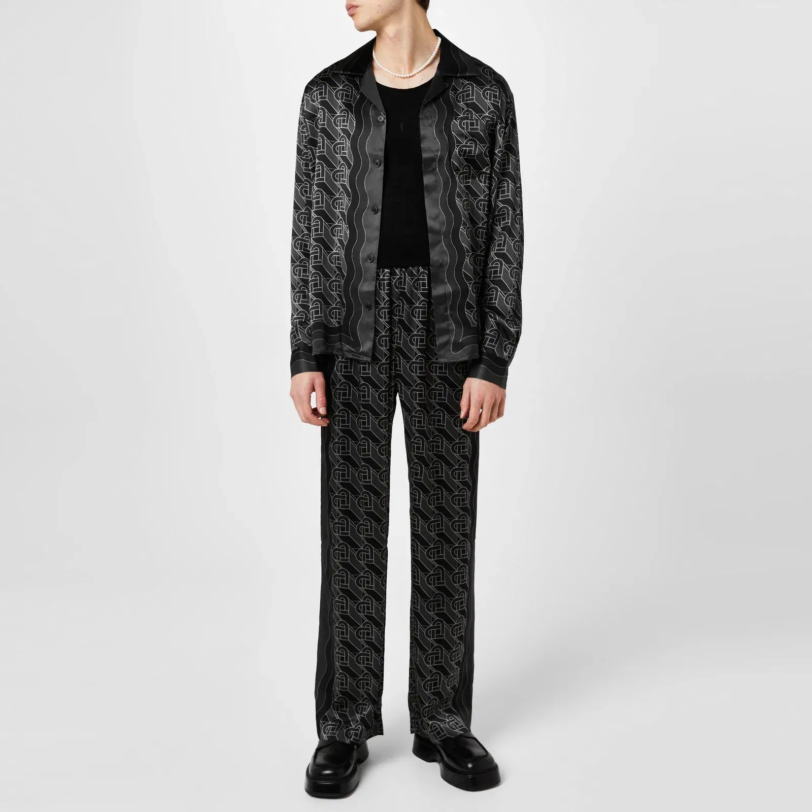 Heart Monogram Pyjama Trousers