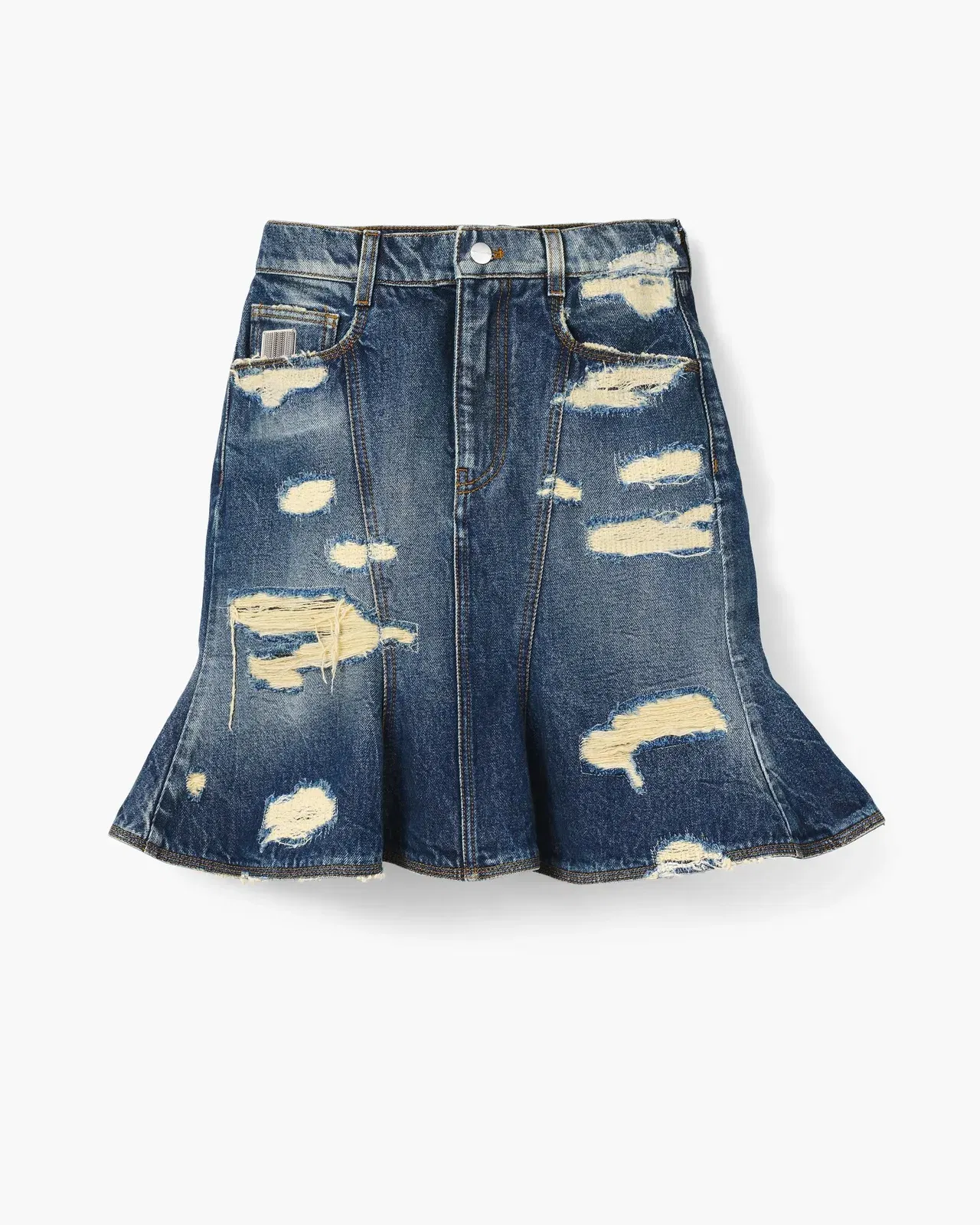 The Rip And Repair Fluted Mini Skirt