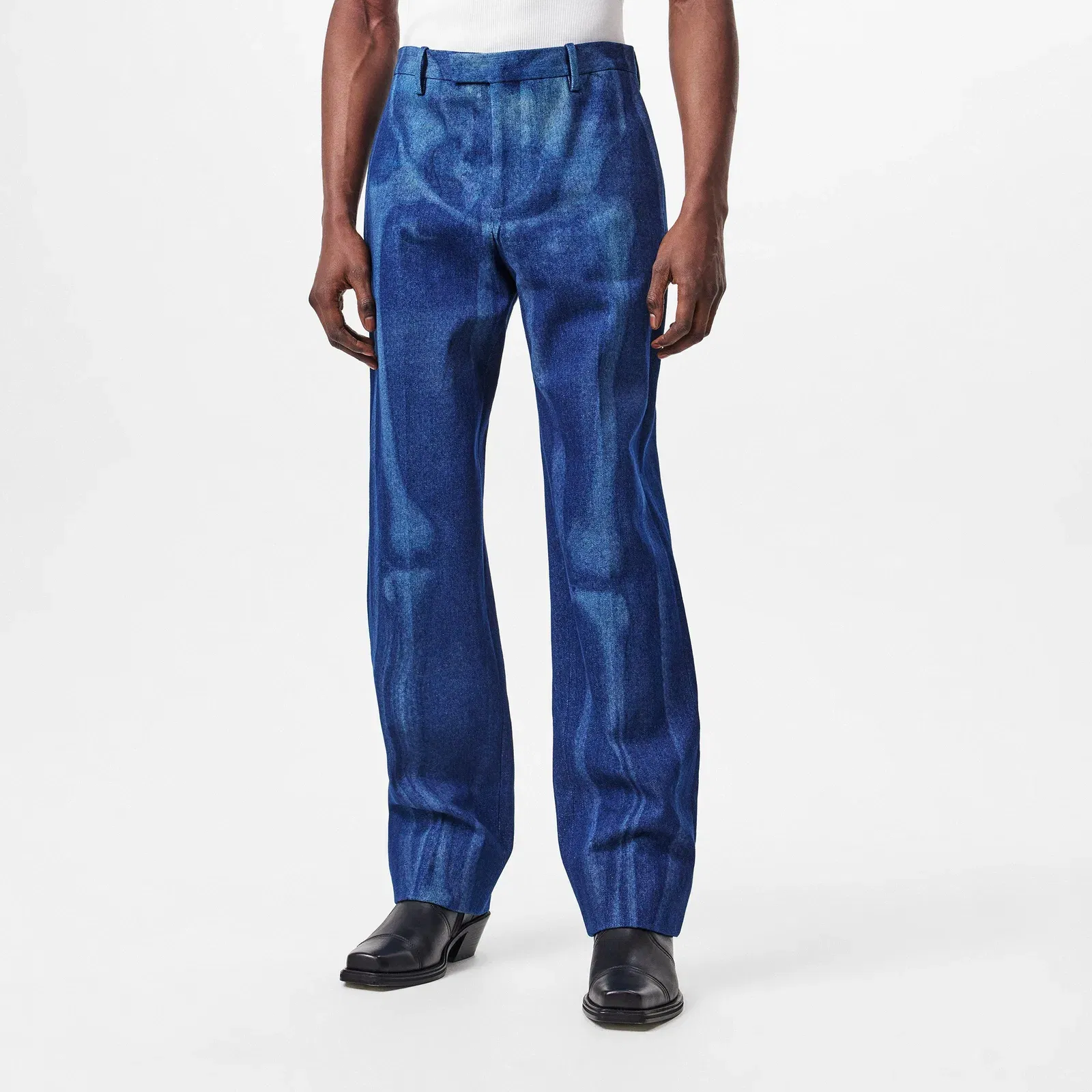 Body Scan Dnm Pant Skeleton Graphic Jeans