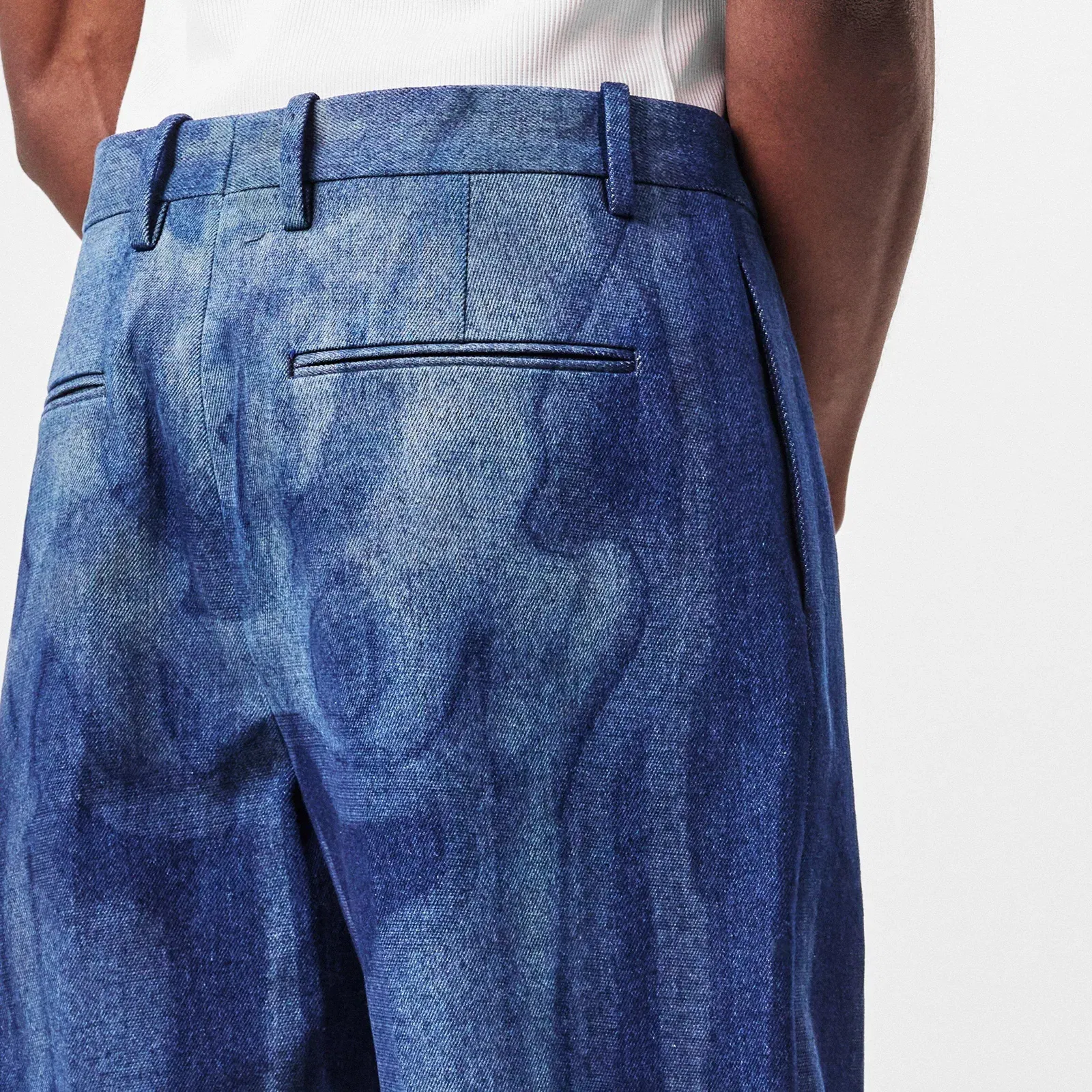 Body Scan Dnm Pant Skeleton Graphic Jeans