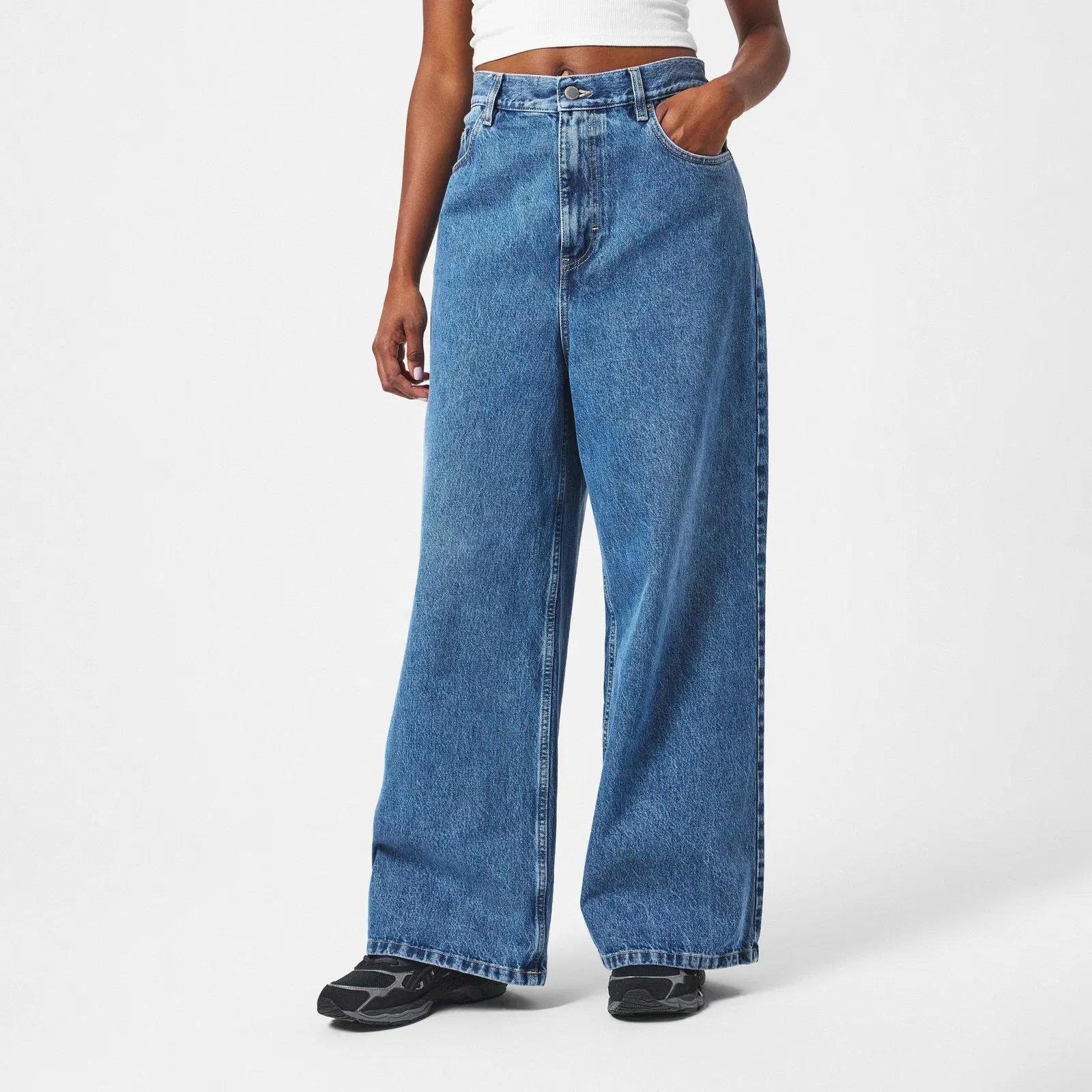 Clara High-Rise Wide Leg Jeans