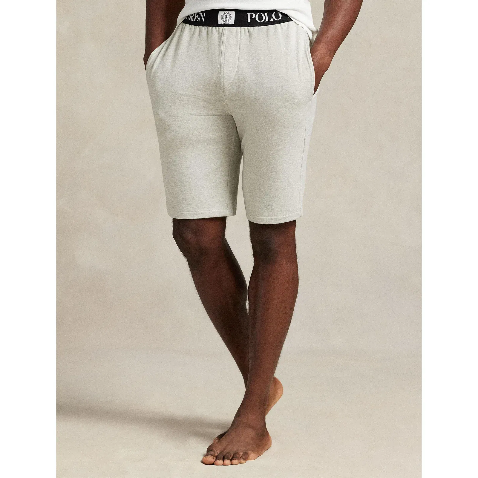 Puck Logo Jersey Jogger Shorts