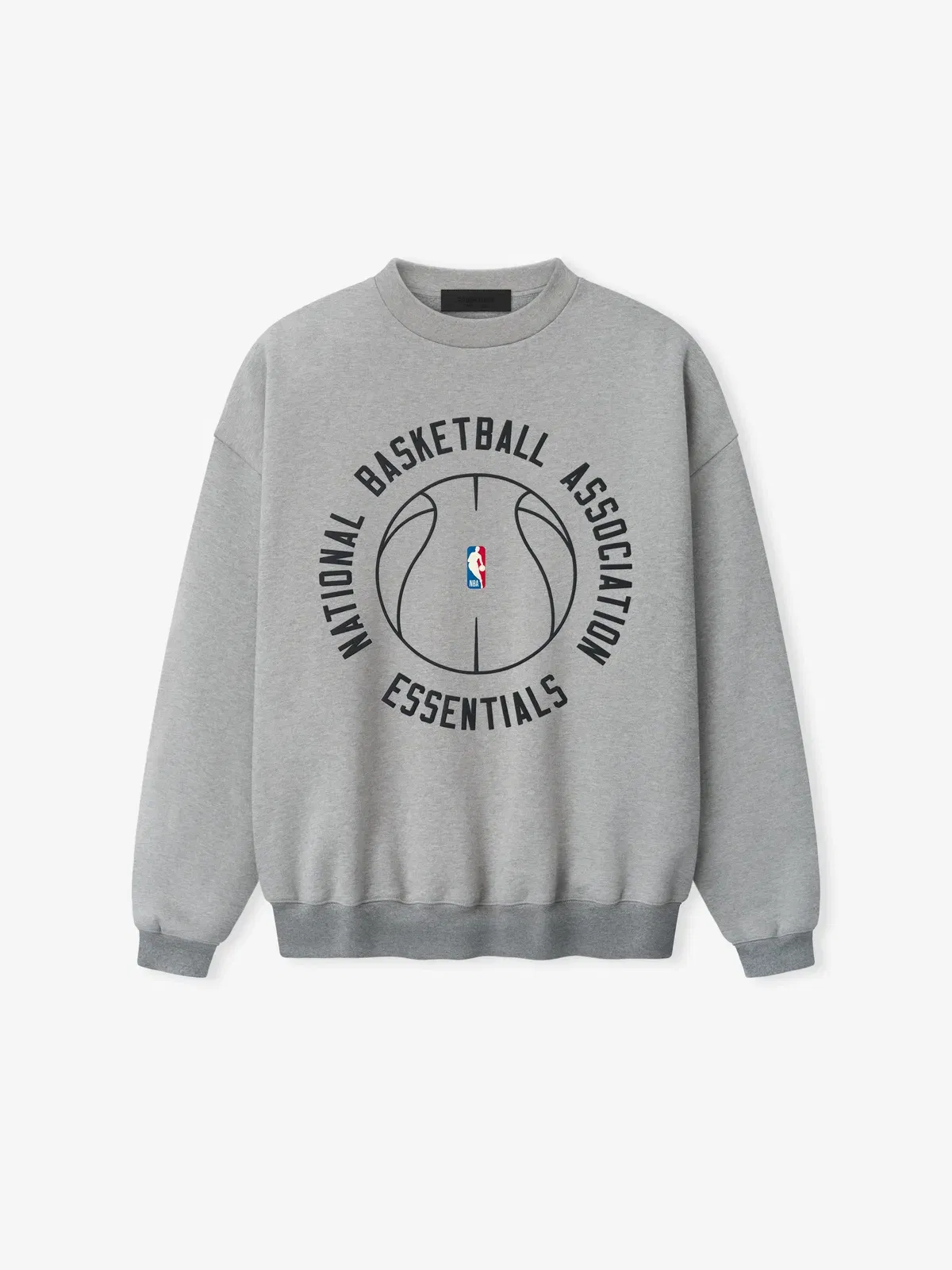 Essentials Nba X Barkley Hendricks 90S Crewneck Concrete Heather