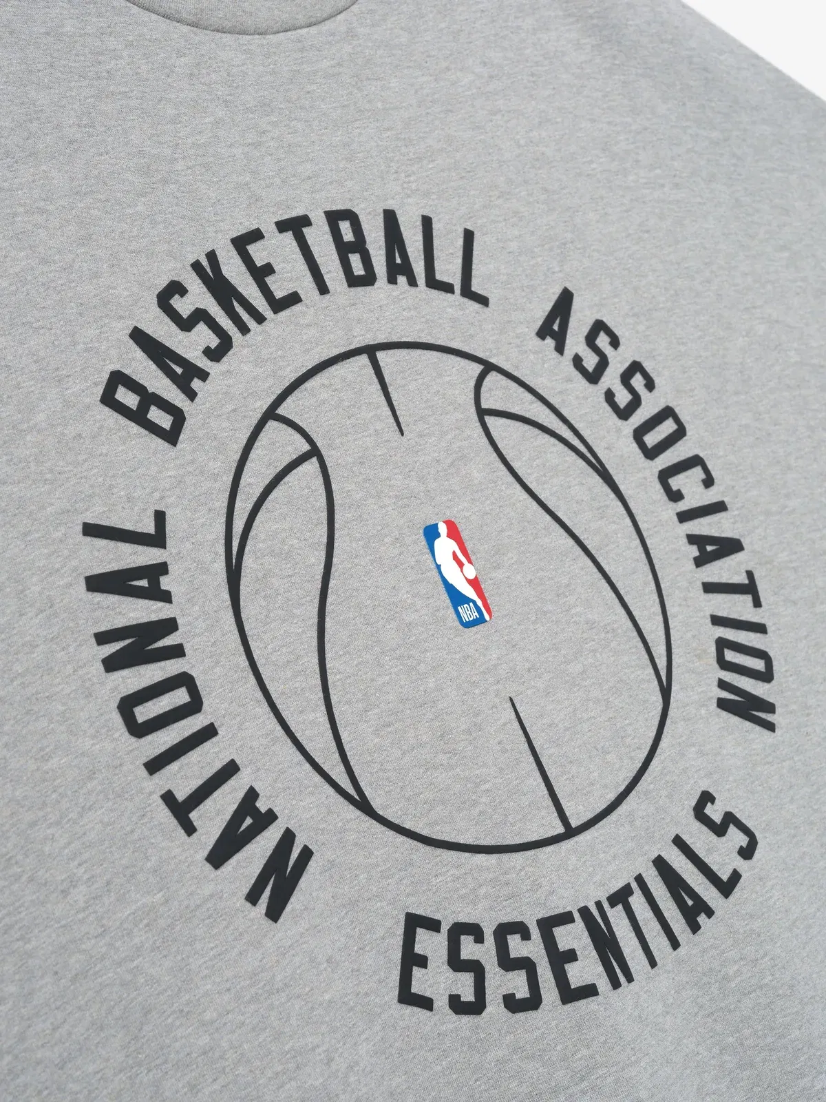 Essentials Nba X Barkley Hendricks 90S Crewneck Concrete Heather