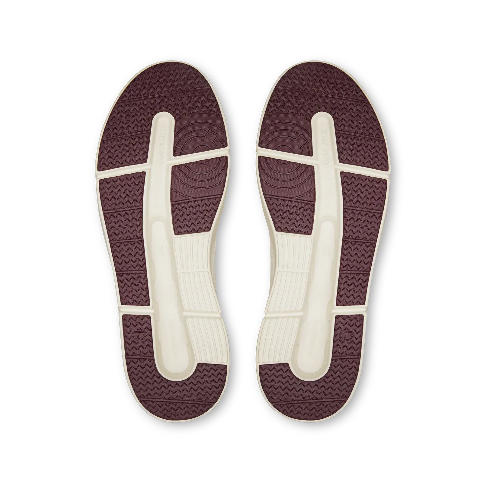 On The Roger Centre Court Ivory Maroon (Women'S)