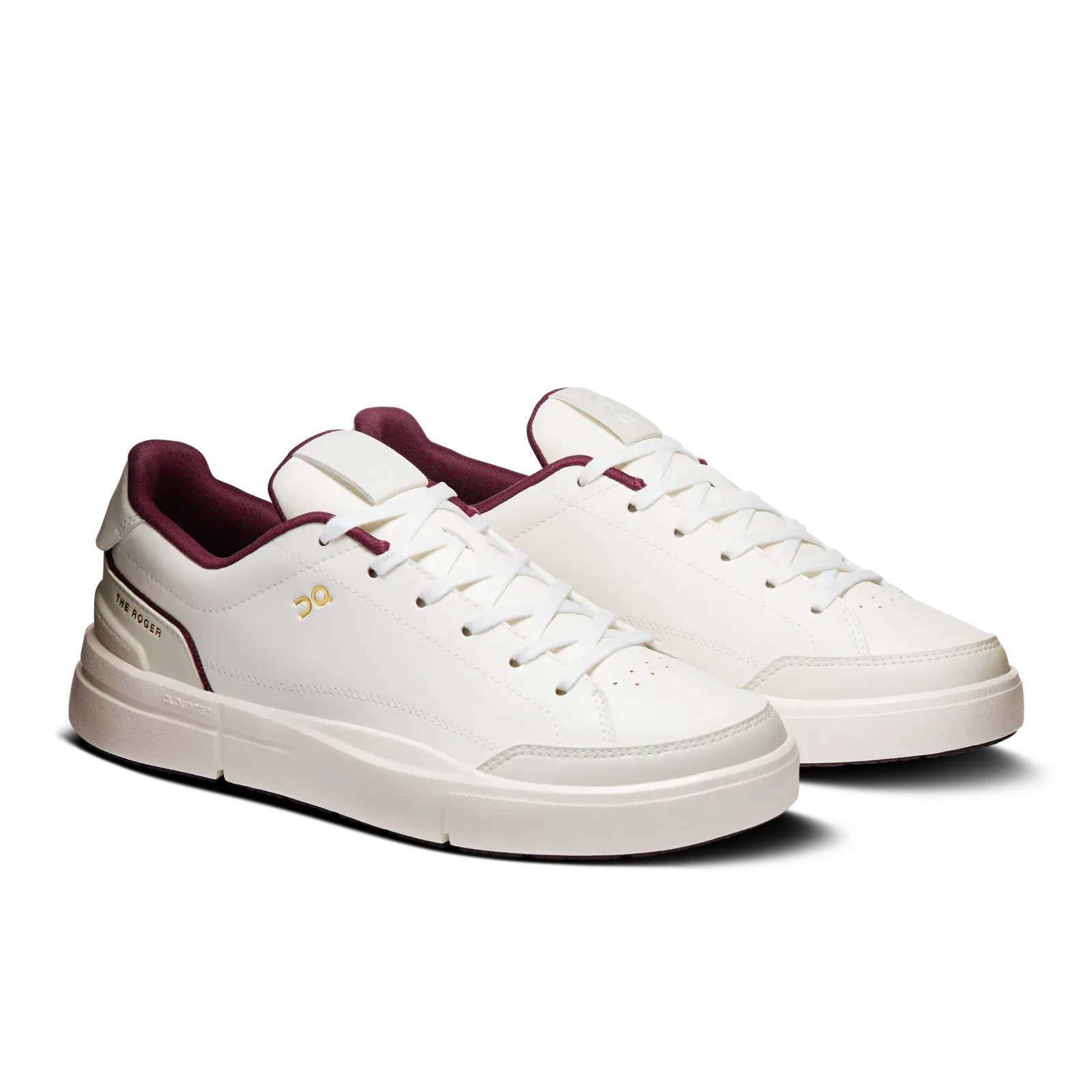 On The Roger Centre Court Ivory Maroon (Women'S)
