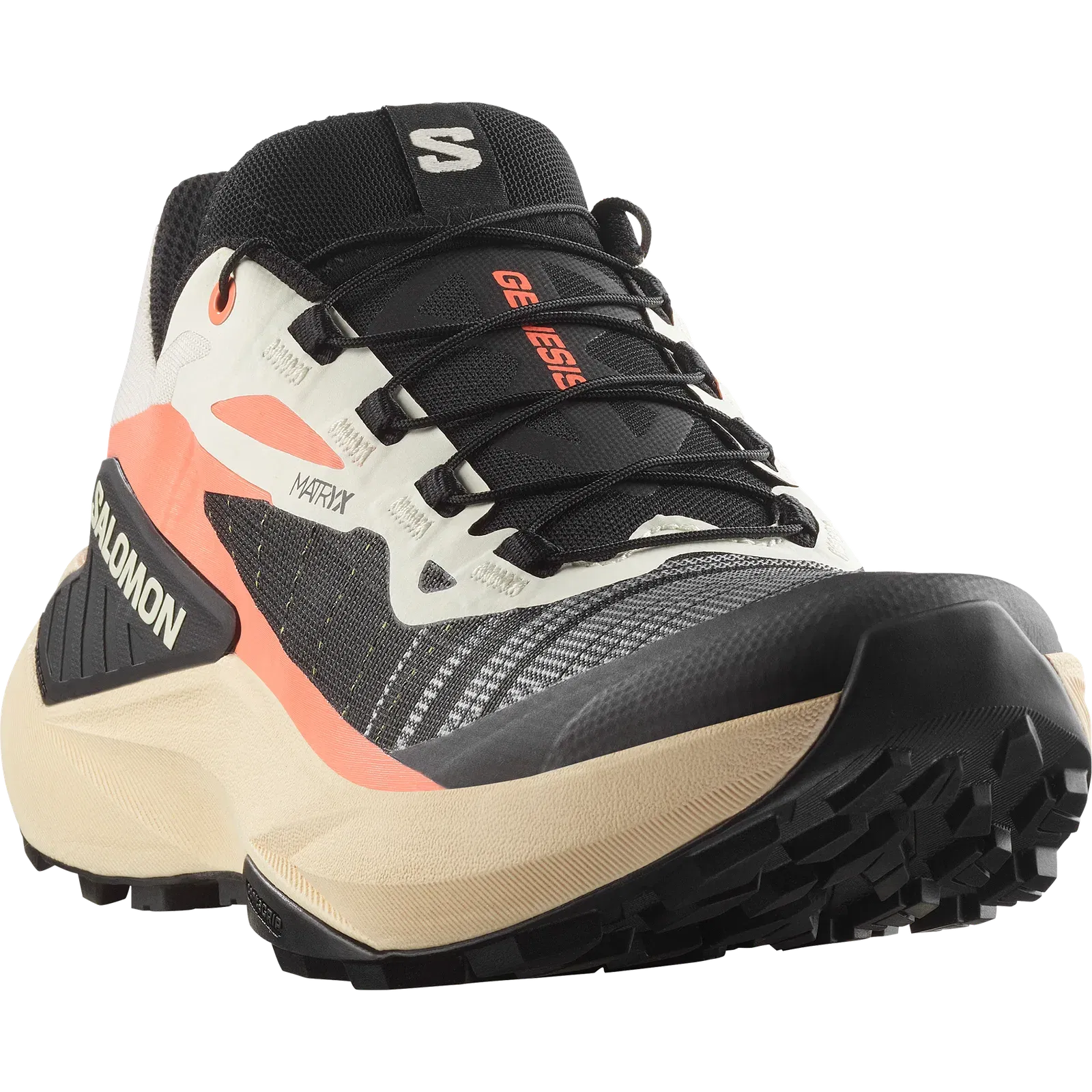 Salomon Genesis Trail Running Shoes Womens Fusion Coral