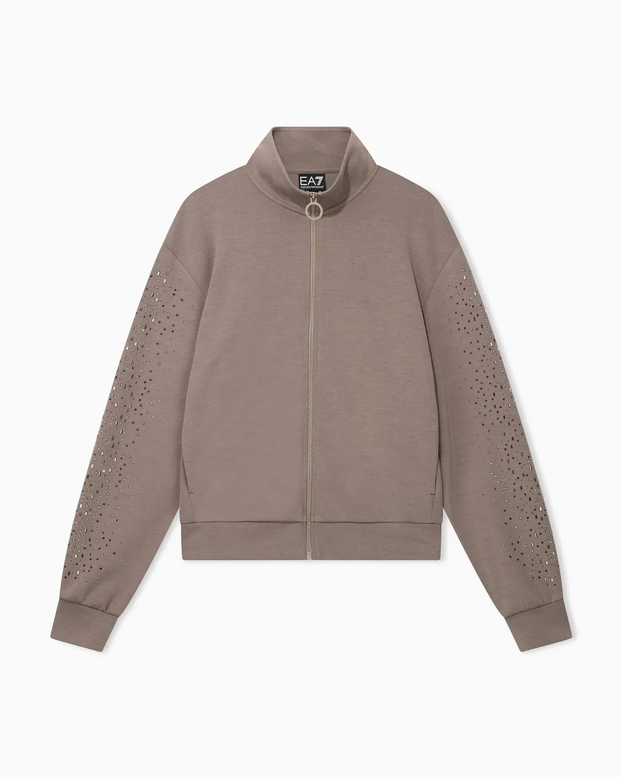 EA7 Sweatshirt Precious regular fit in soft modal blend