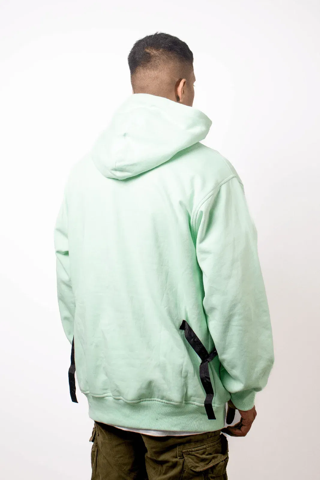 Boxy Pastel Green Hoodie