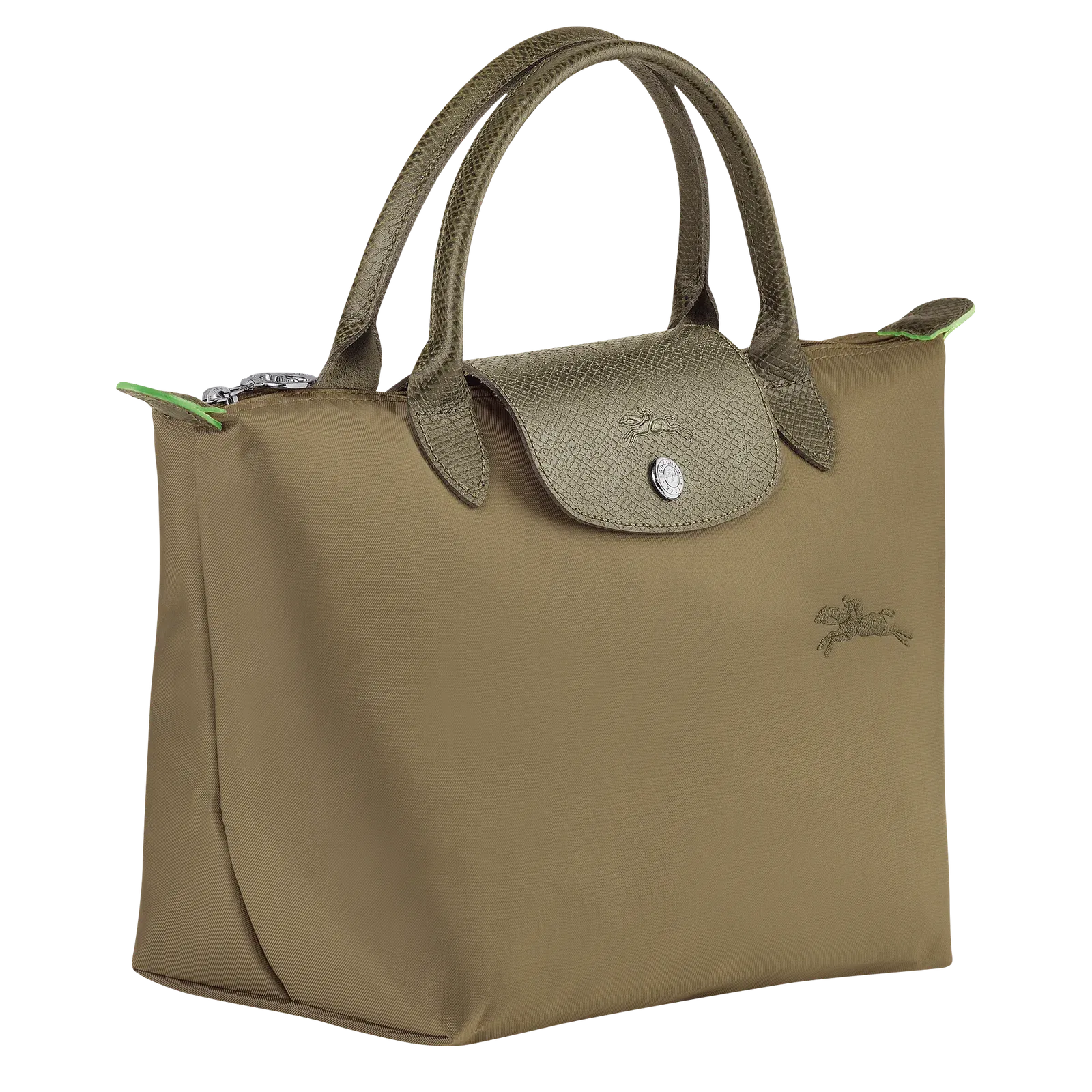 Longchamp Le Pliage Green S Handbag Artichoke
