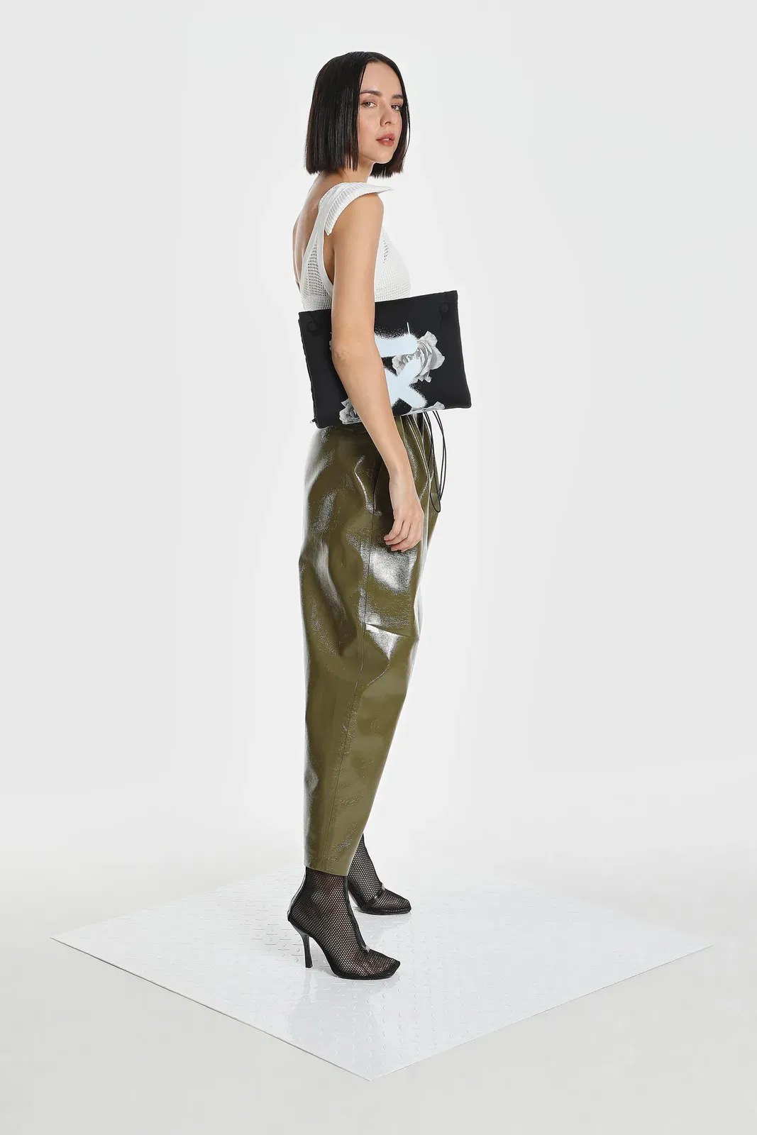 MESH TANK W/ SHOULDER PADS