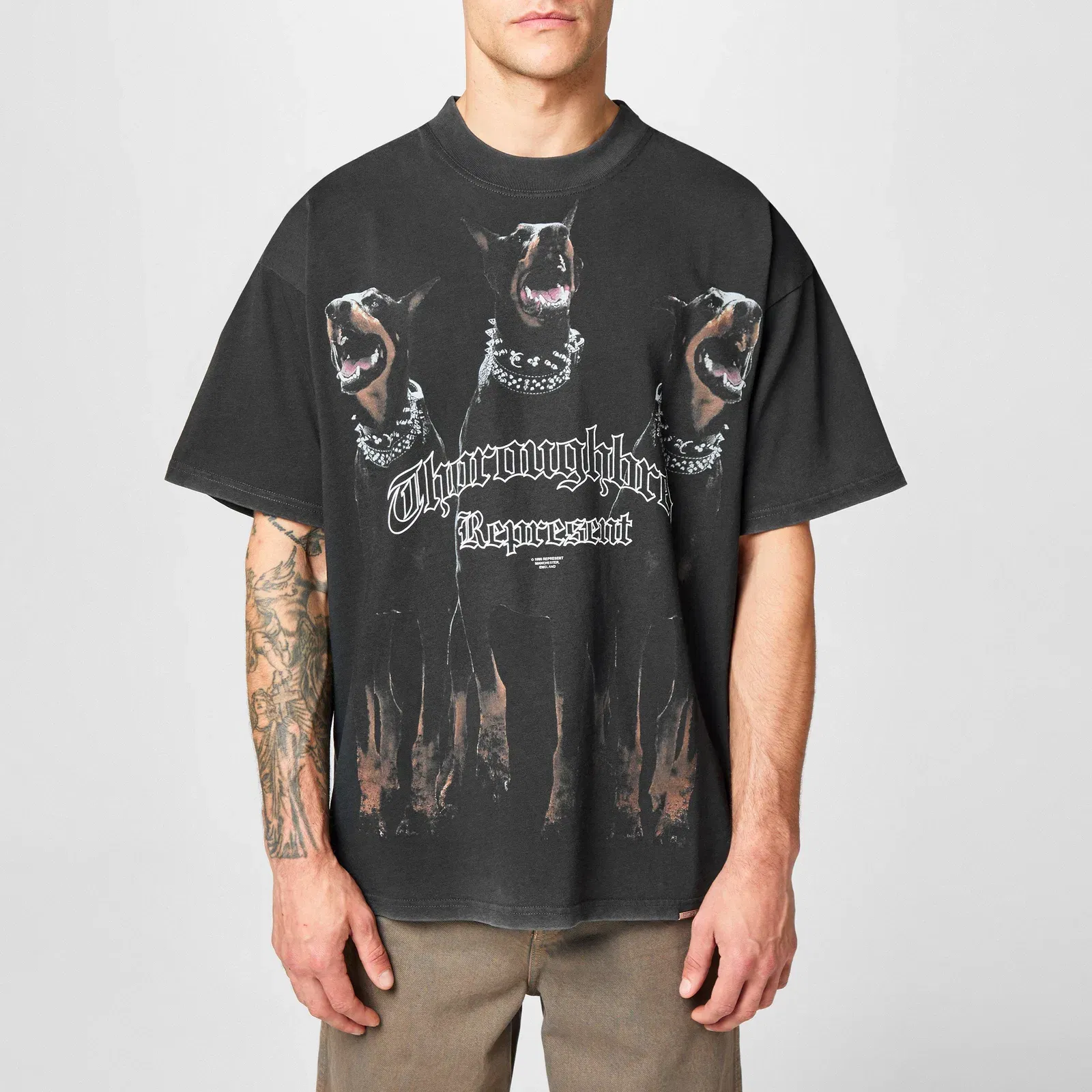 Rep Thoroughbred T-Shirt, Bold Printed Graphic