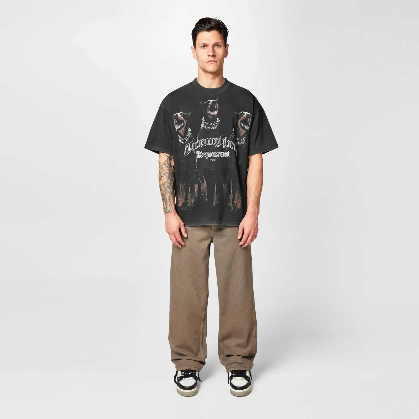 Rep Thoroughbred T-Shirt, Bold Printed Graphic