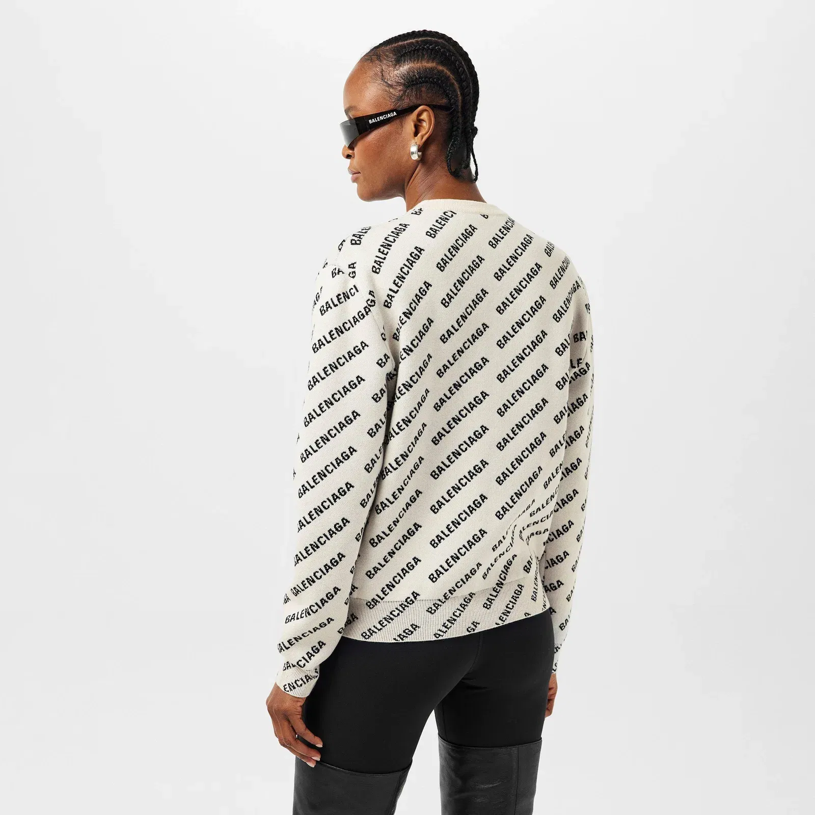 All Over Logo Crewneck Jumper