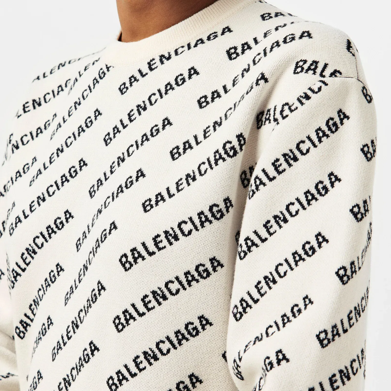 All Over Logo Crewneck Jumper