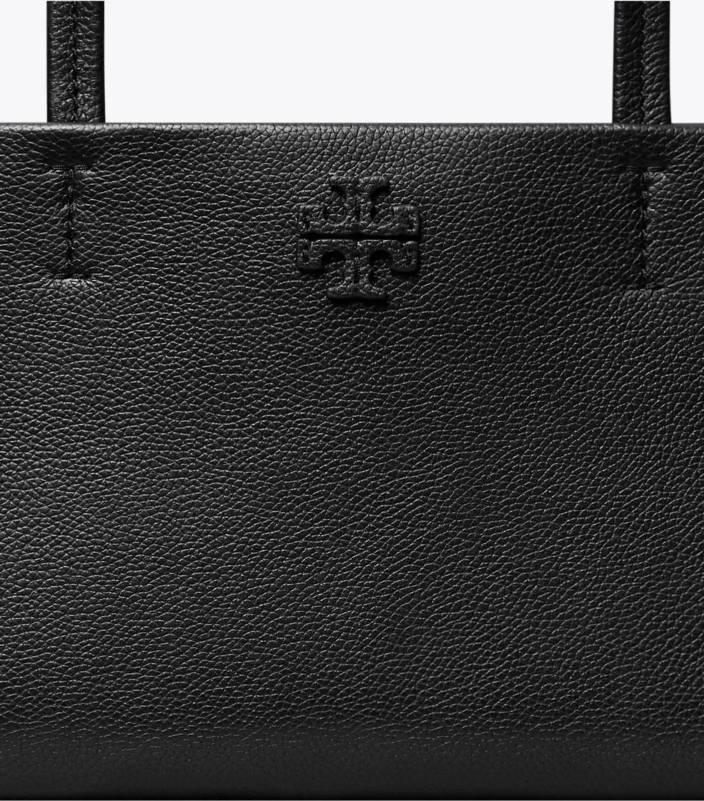 Leather East West Satchel