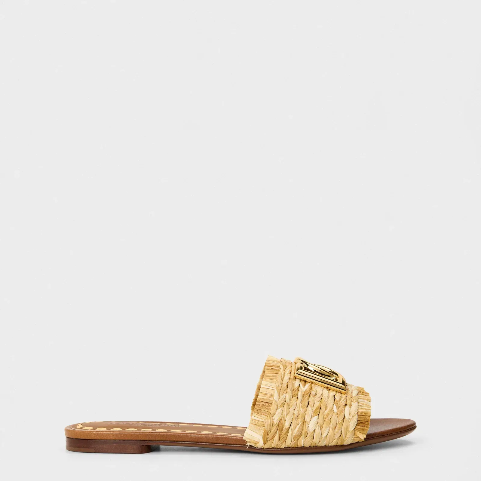Rafia Handcrafted Woven Flat Sandals