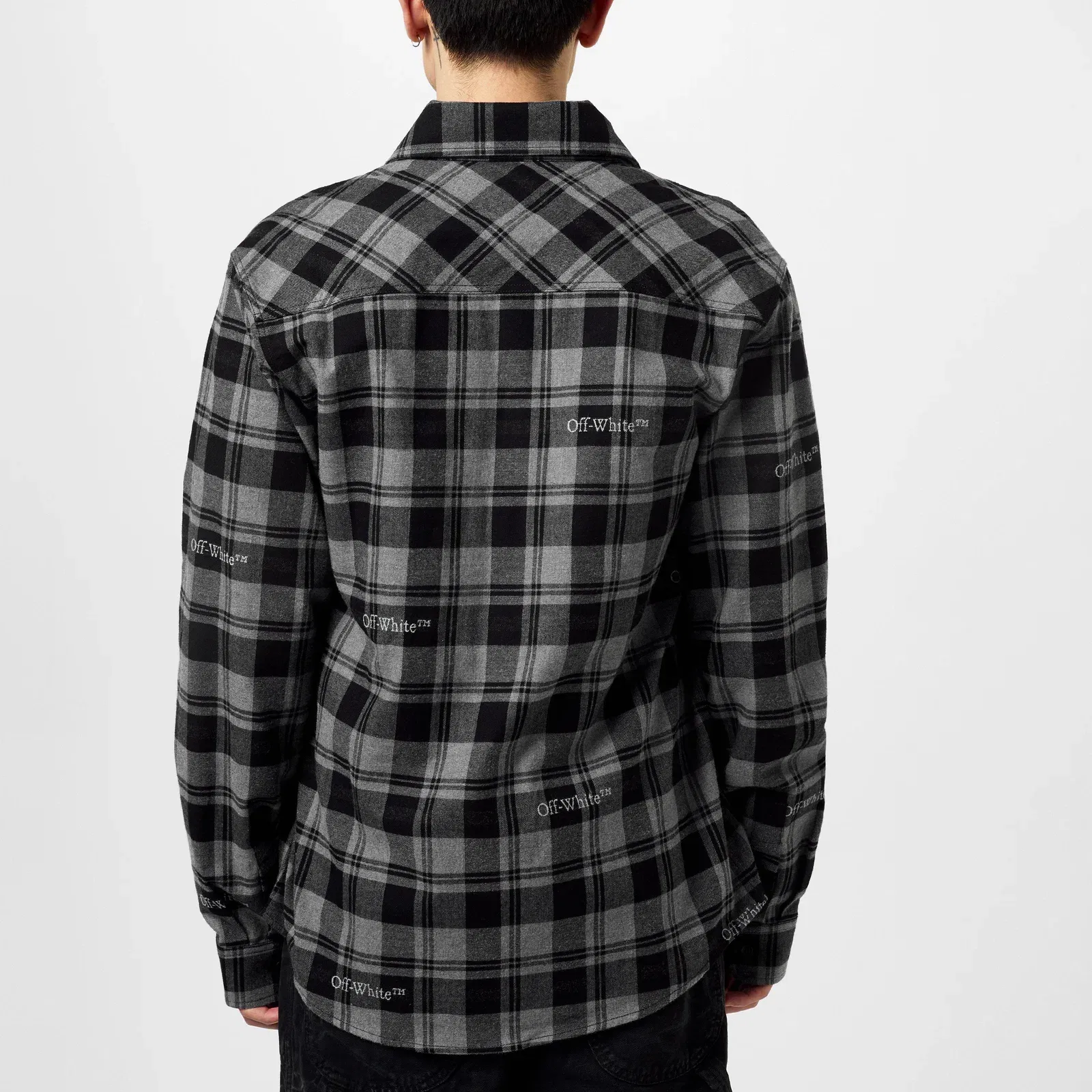 Check Plaid Cotton Long Sleeve Shirt