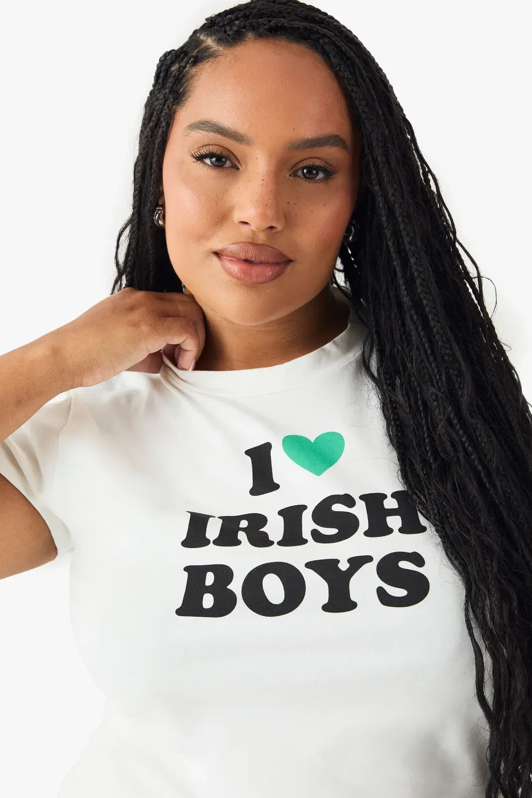Plus St Paddys Day I Love Irish Boys Baby T-Shirt