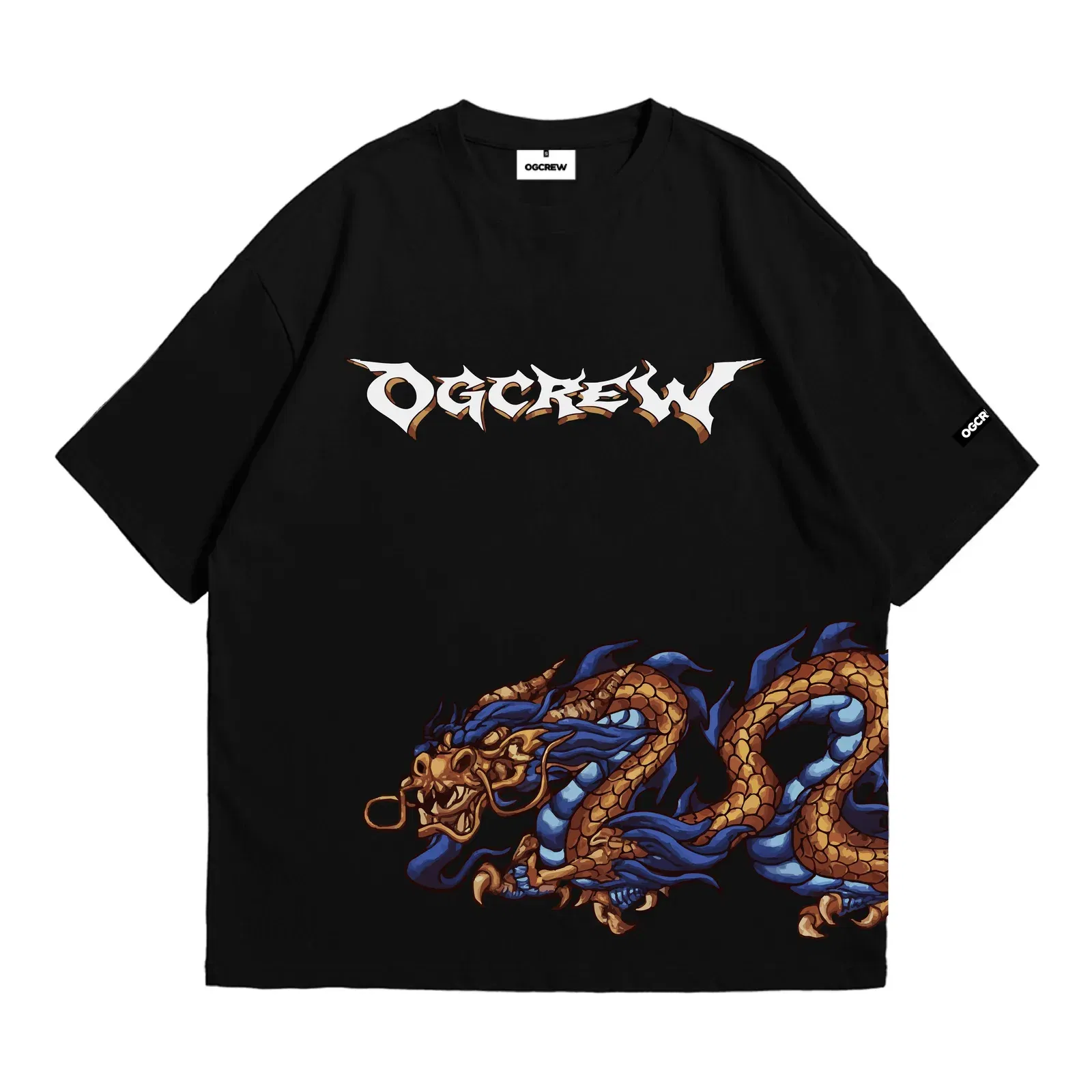 BLACK EASTERN DRAGON T-SHIRT
