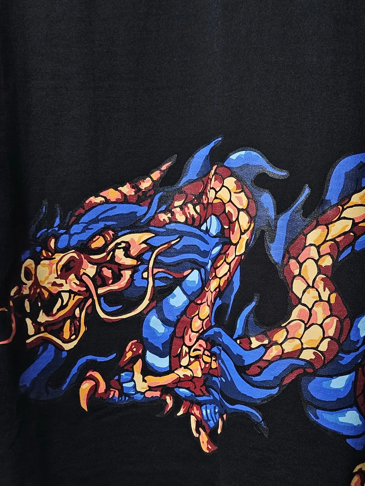 BLACK EASTERN DRAGON T-SHIRT