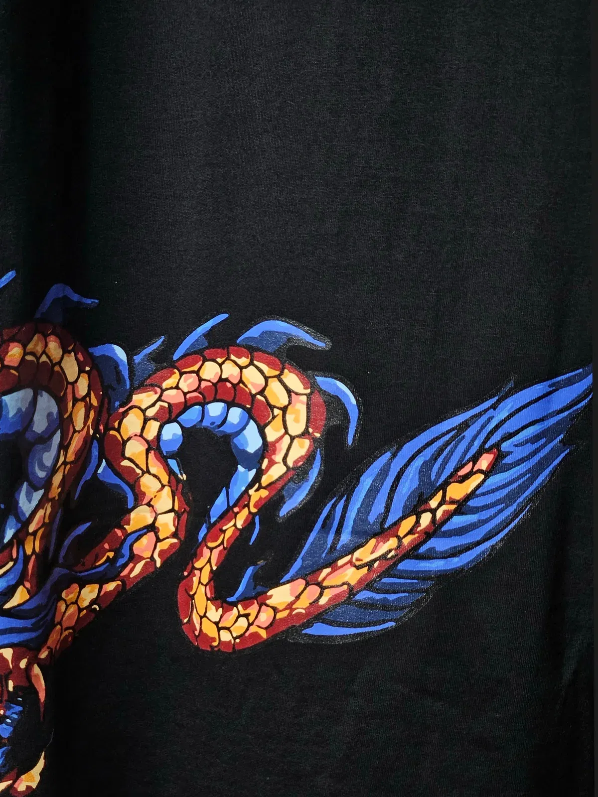 BLACK EASTERN DRAGON T-SHIRT