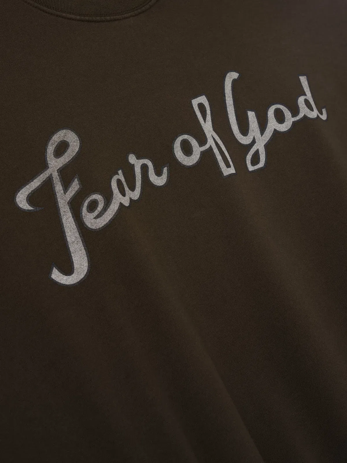 Essentials 43 Cut Sleeve Sweatshirt Dark Brown