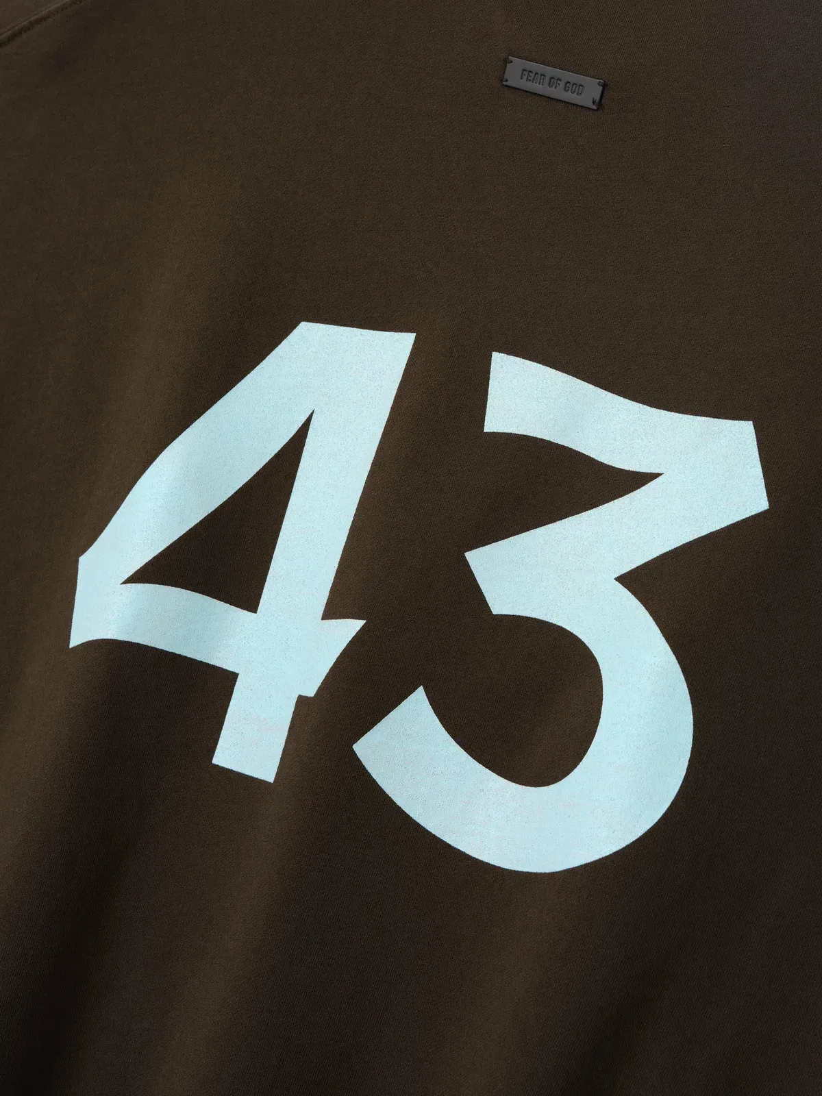 Essentials 43 Cut Sleeve Sweatshirt Dark Brown