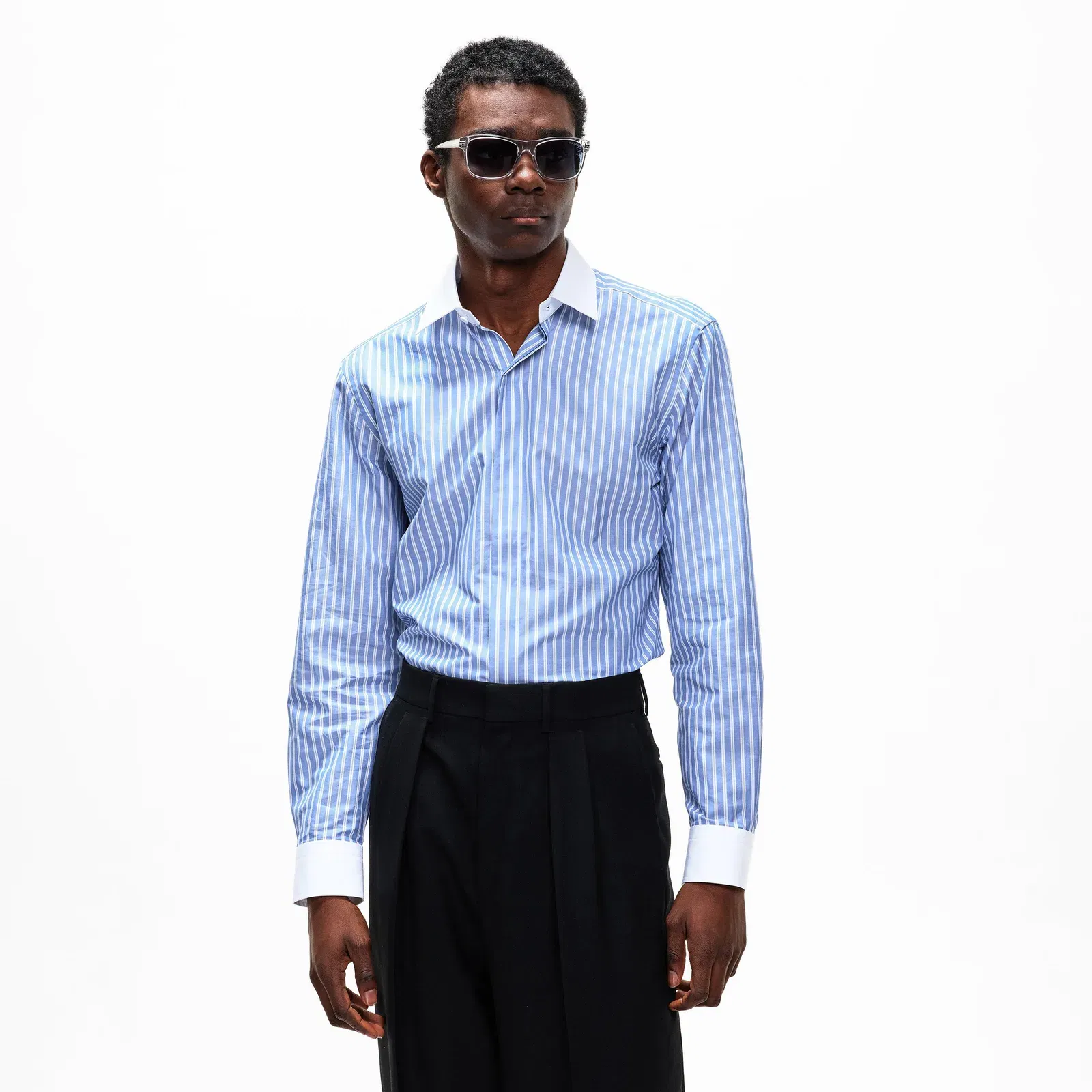 TF Wide Stripe Long Sleeve Shirt