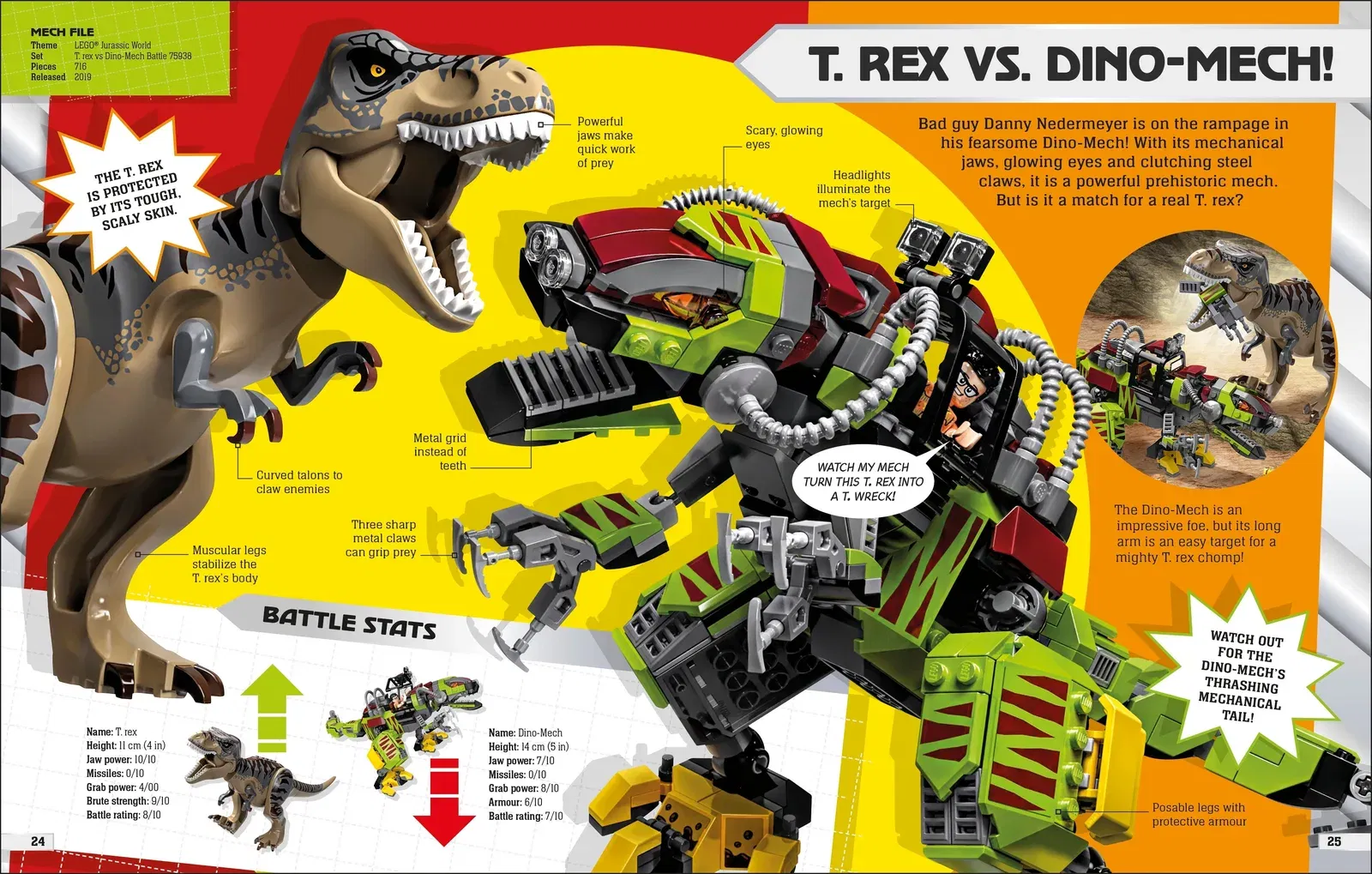 Lego Mighty LEGO Mechs Book