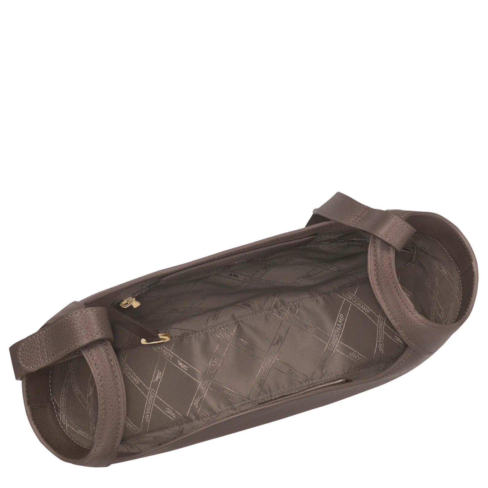 Longchamp Le Foulonné L Hobo bag Taupe